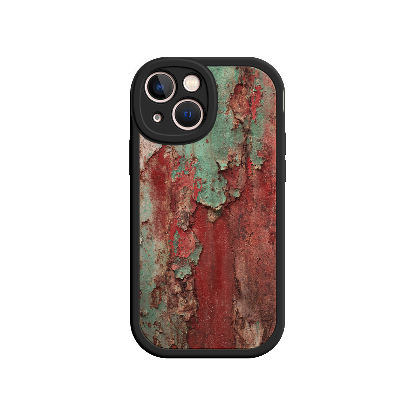 Rustic Metal Texture Phone Case – Vintage Industrial Style for iPhone 17