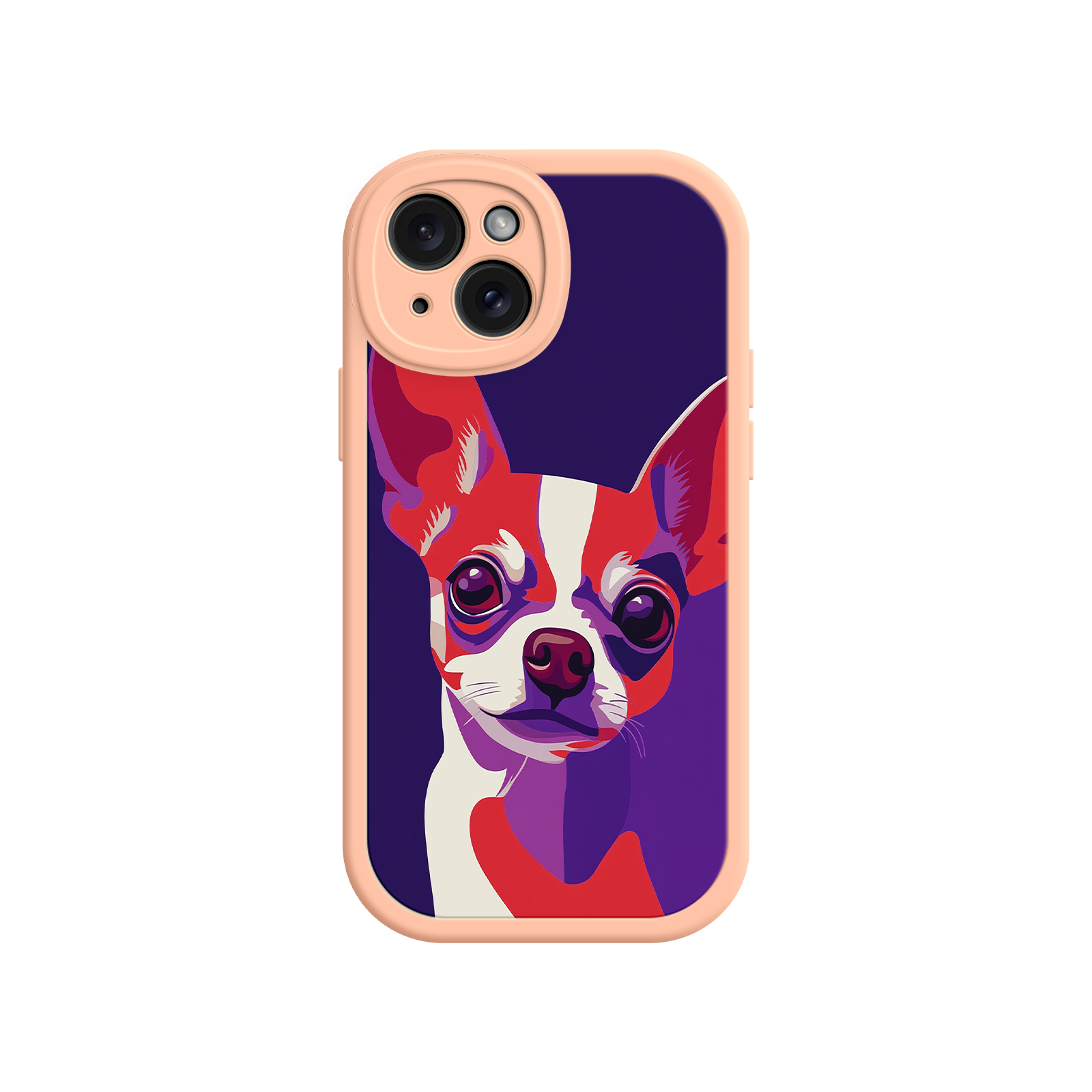 Pop Art Chihuahua Phone Case – Colorful Dog Design for iPhone & Android