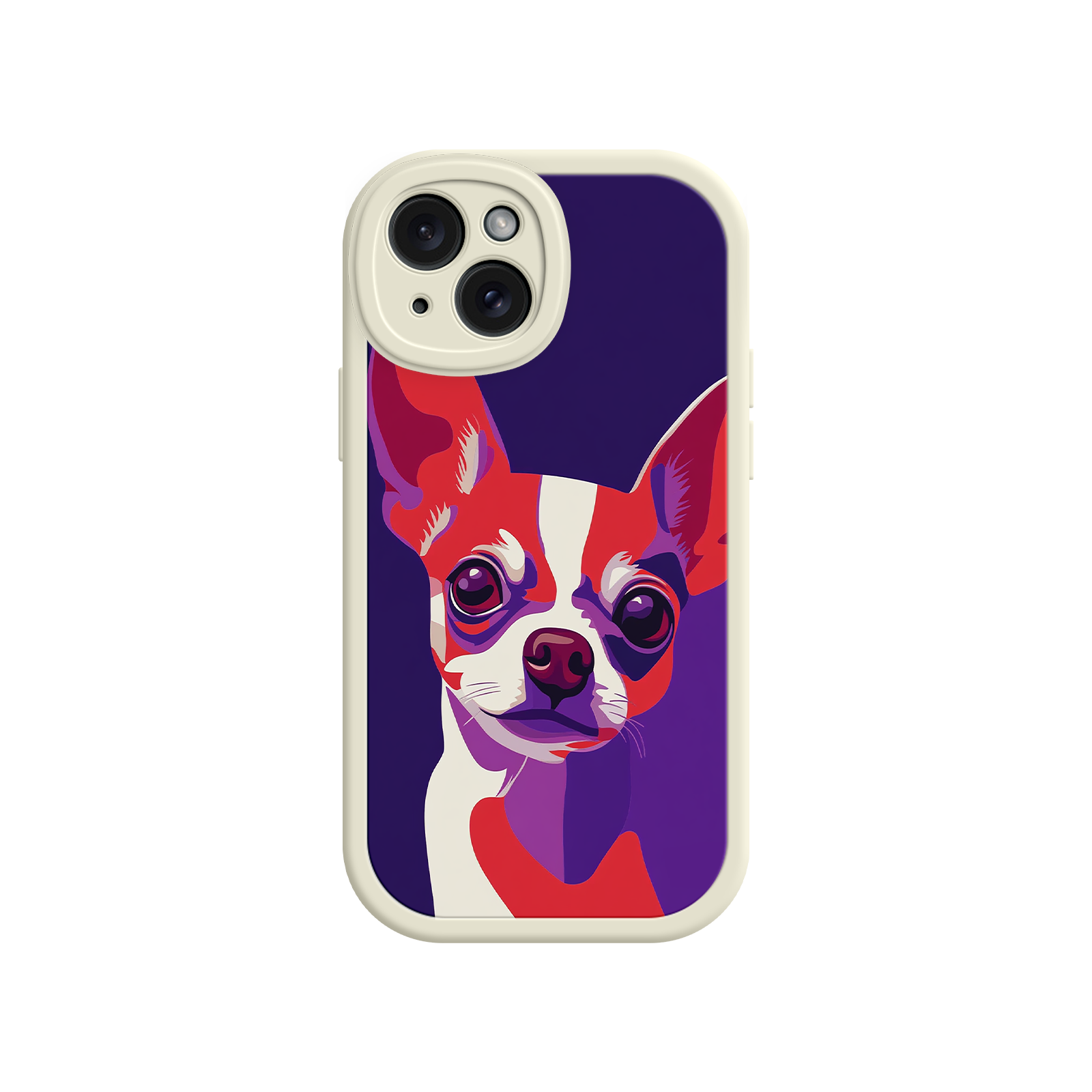 Pop Art Chihuahua Phone Case – Colorful Dog Design for iPhone & Android