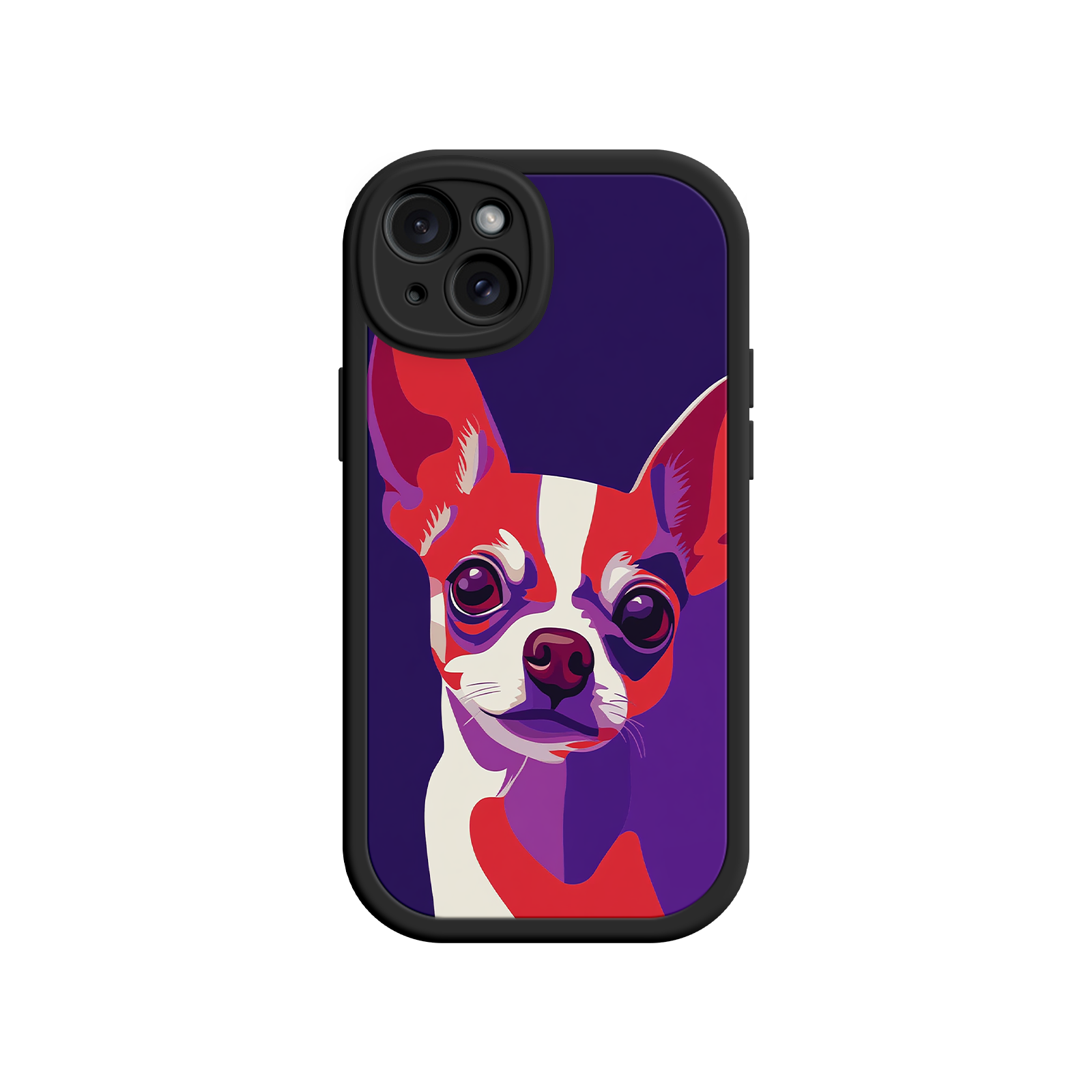 Pop Art Chihuahua Phone Case – Colorful Dog Design for iPhone & Android