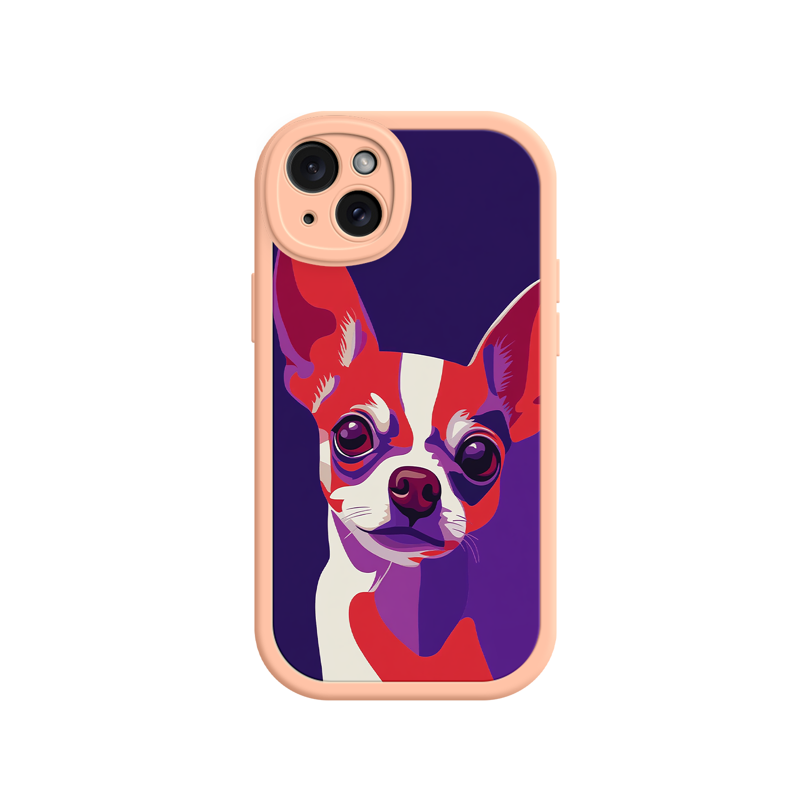 Pop Art Chihuahua Phone Case – Colorful Dog Design for iPhone & Android