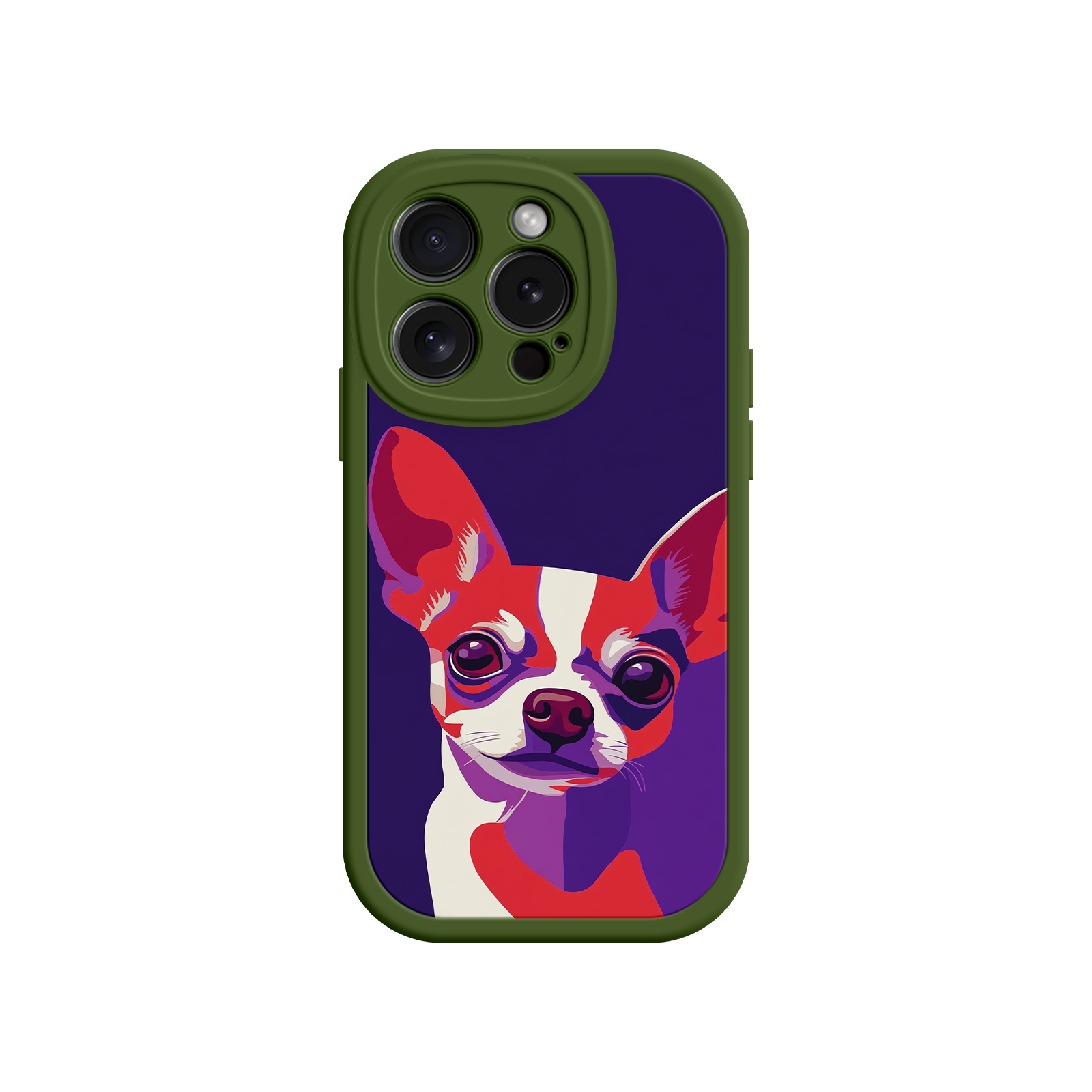 Pop Art Chihuahua Phone Case – Colorful Dog Design for iPhone & Android