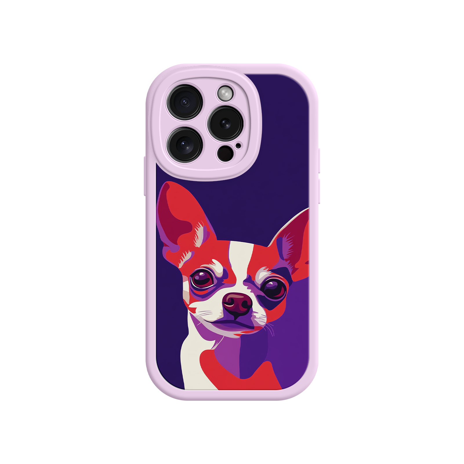 Pop Art Chihuahua Phone Case – Colorful Dog Design for iPhone & Android