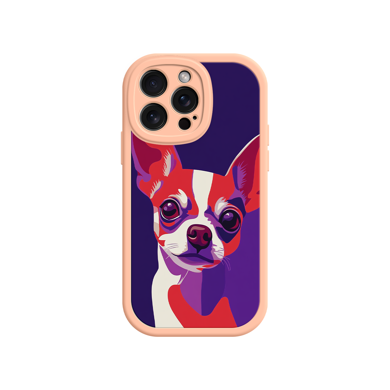 Pop Art Chihuahua Phone Case – Colorful Dog Design for iPhone & Android