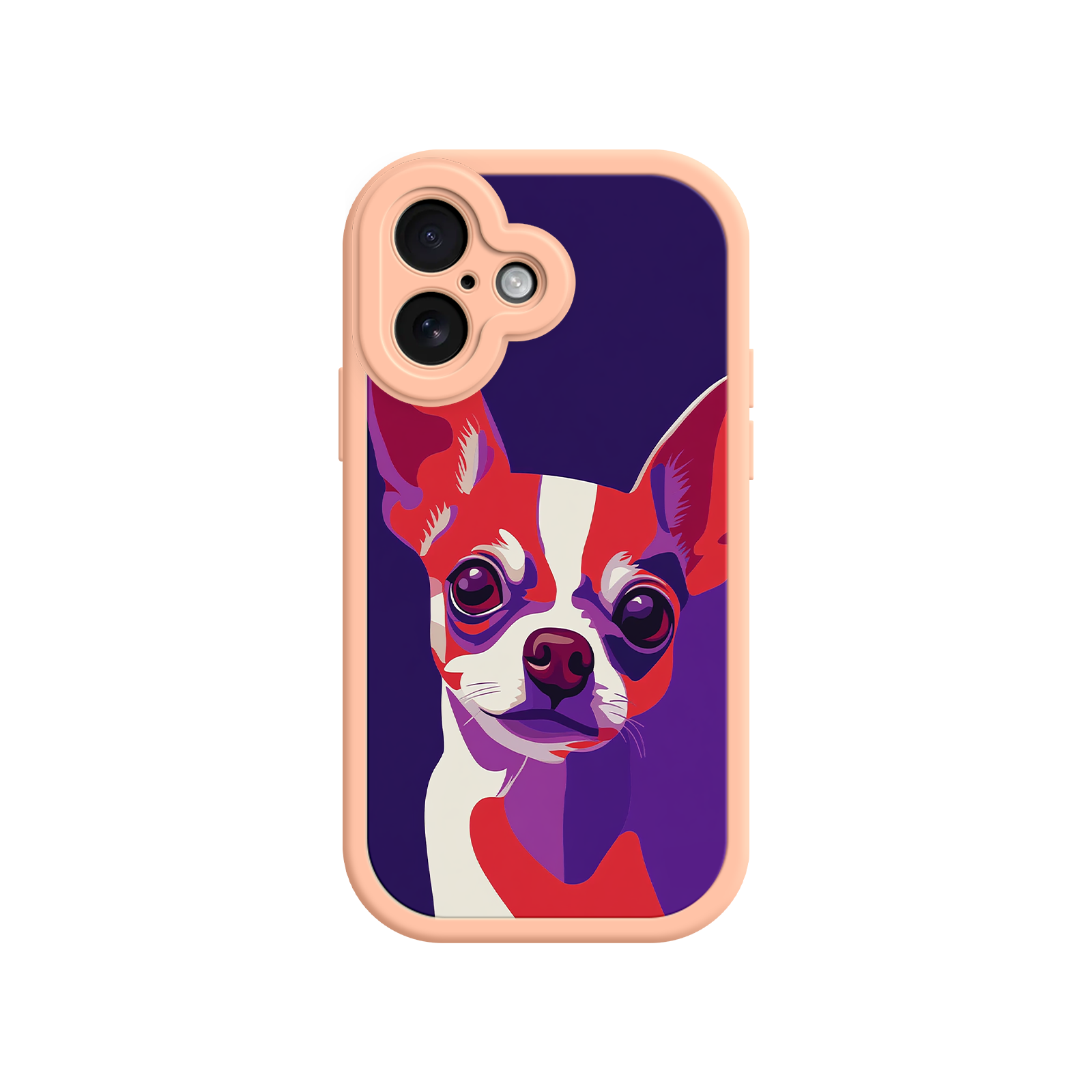 Pop Art Chihuahua Phone Case – Colorful Dog Design for iPhone & Android
