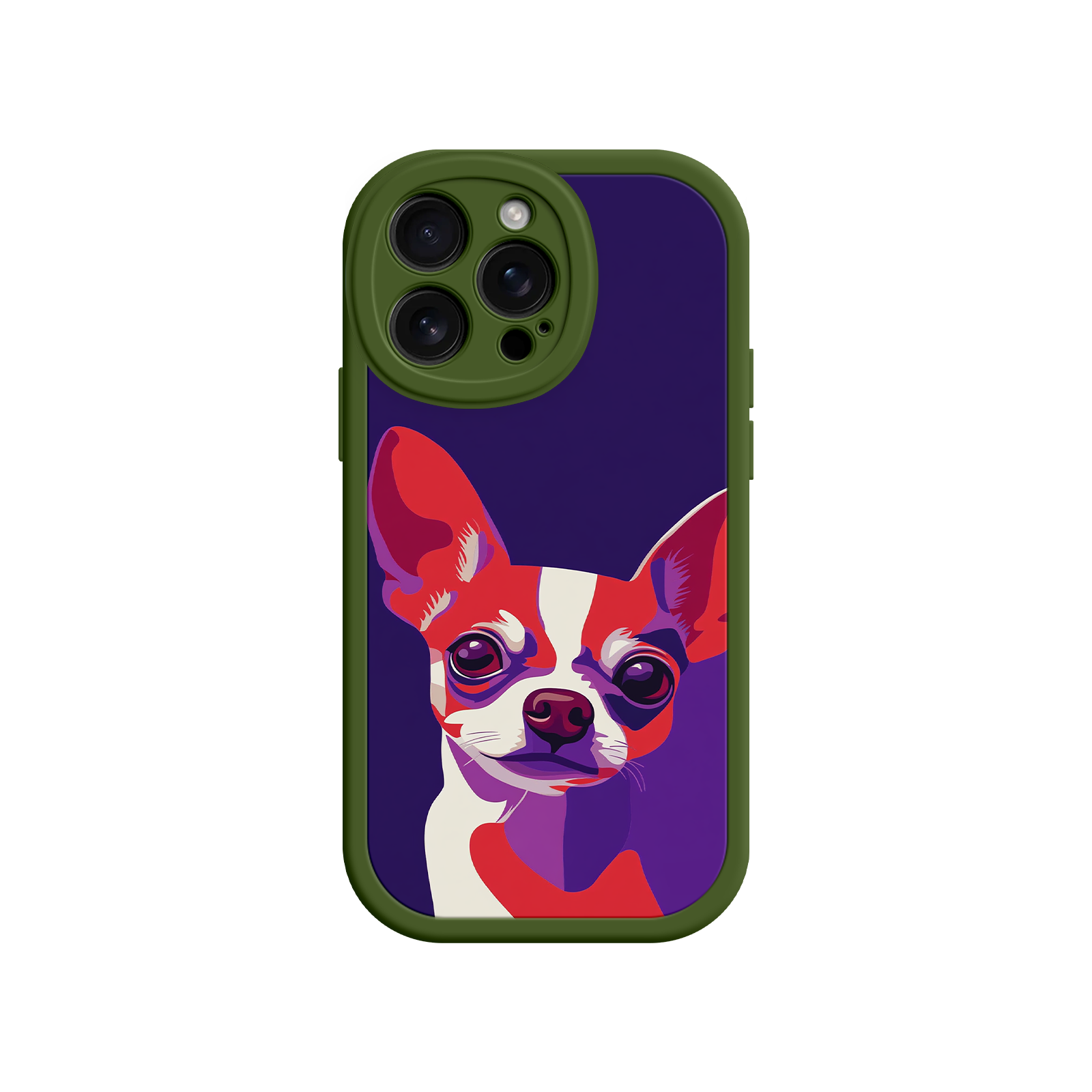 Pop Art Chihuahua Phone Case – Colorful Dog Design for iPhone & Android