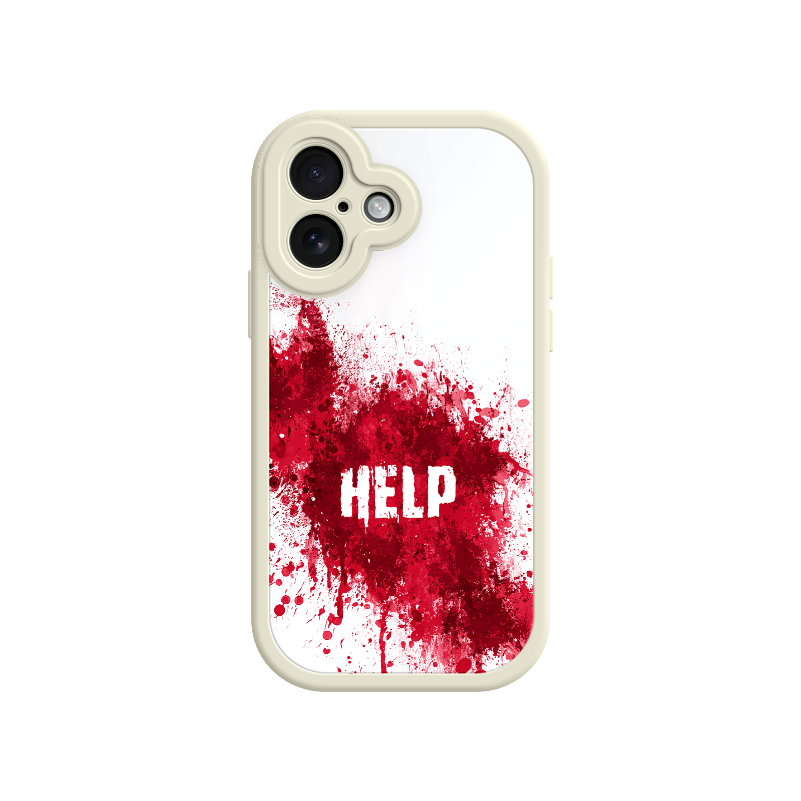 Halloween iPhone case with graphic horror theme
