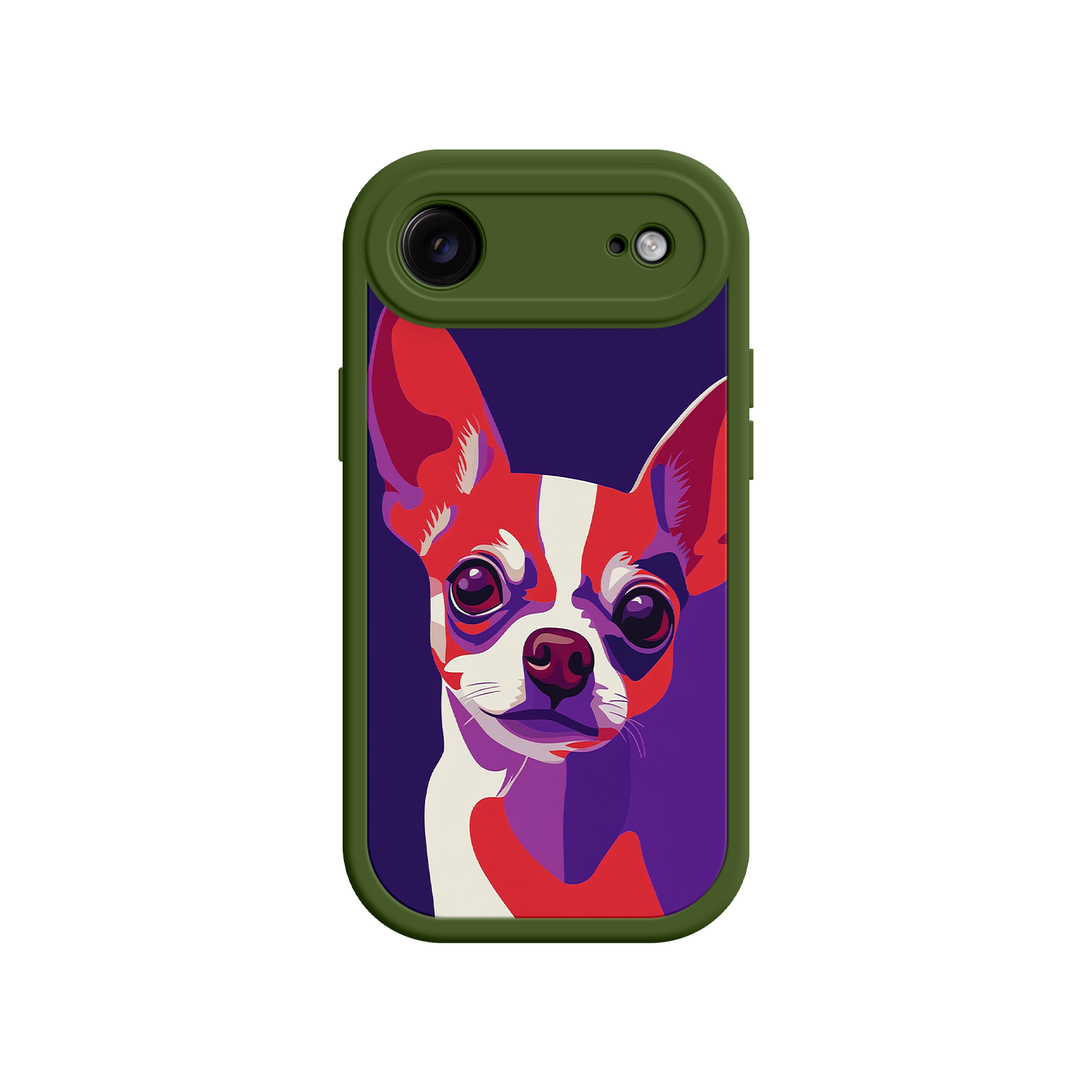 Pop Art Chihuahua Phone Case – Colorful Dog Design for iPhone & Android