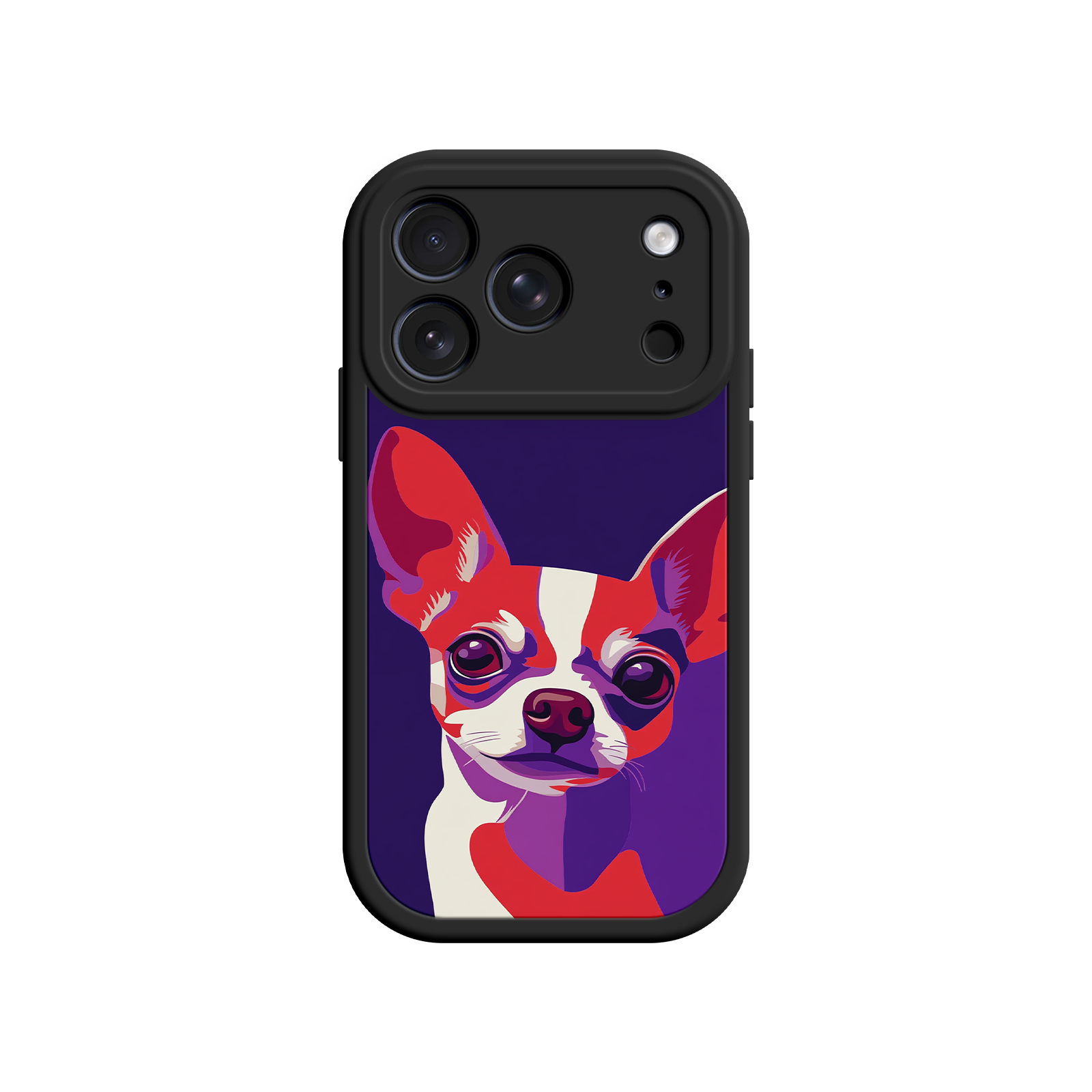 Pop Art Chihuahua Phone Case – Colorful Dog Design for iPhone & Android