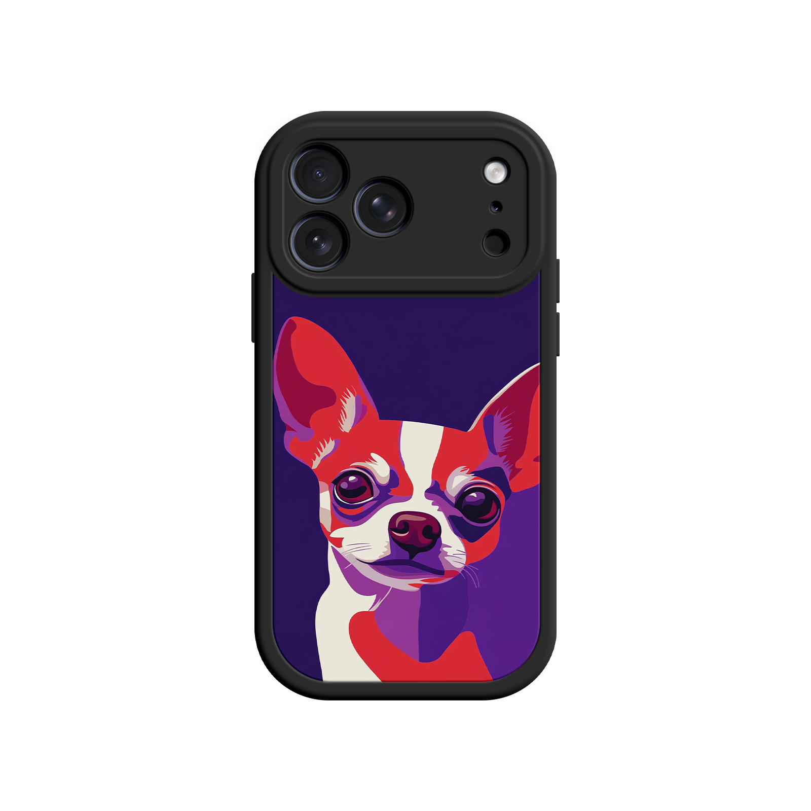 Pop Art Chihuahua Phone Case – Colorful Dog Design for iPhone & Android