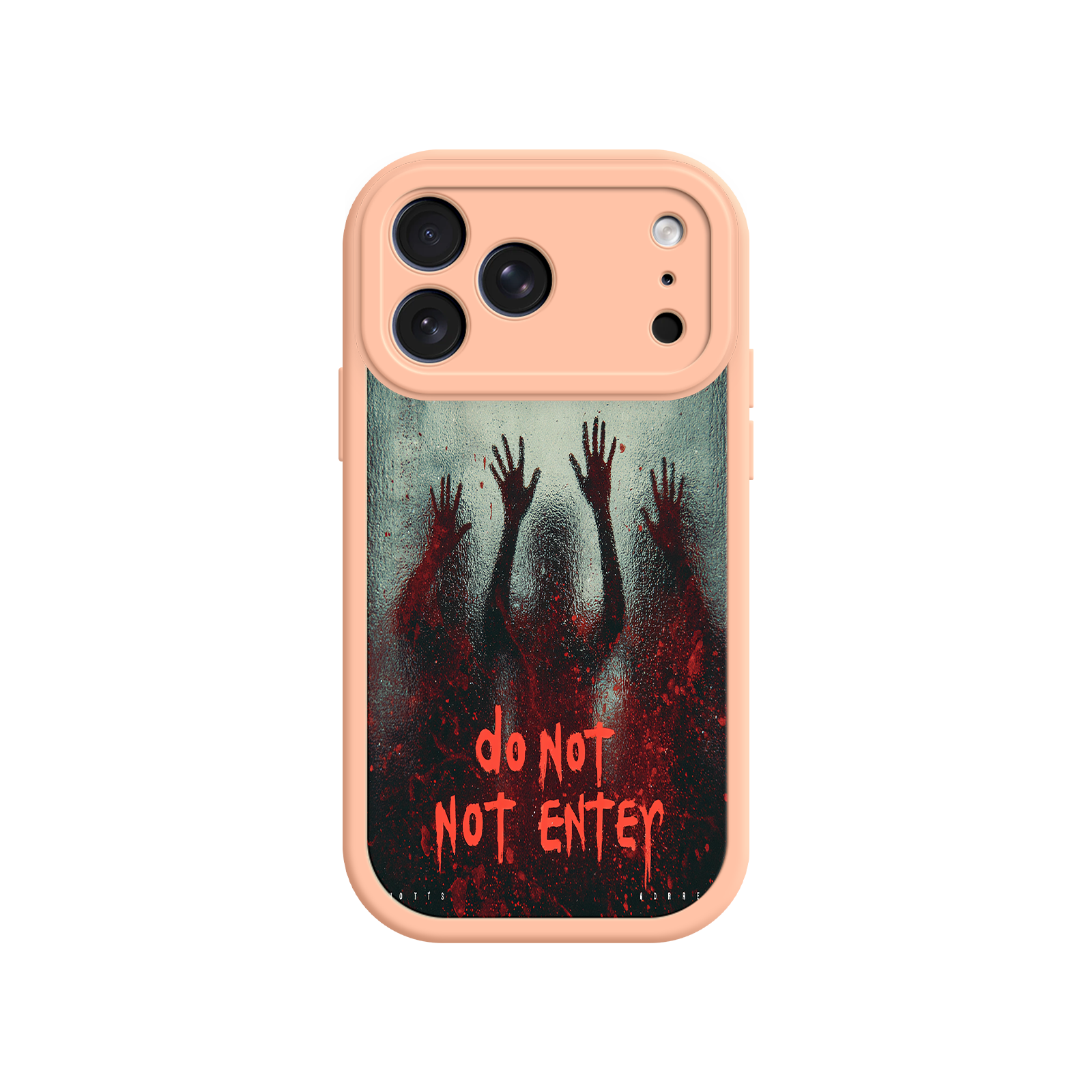 Creepy phone case for horror-themed tech gifts
