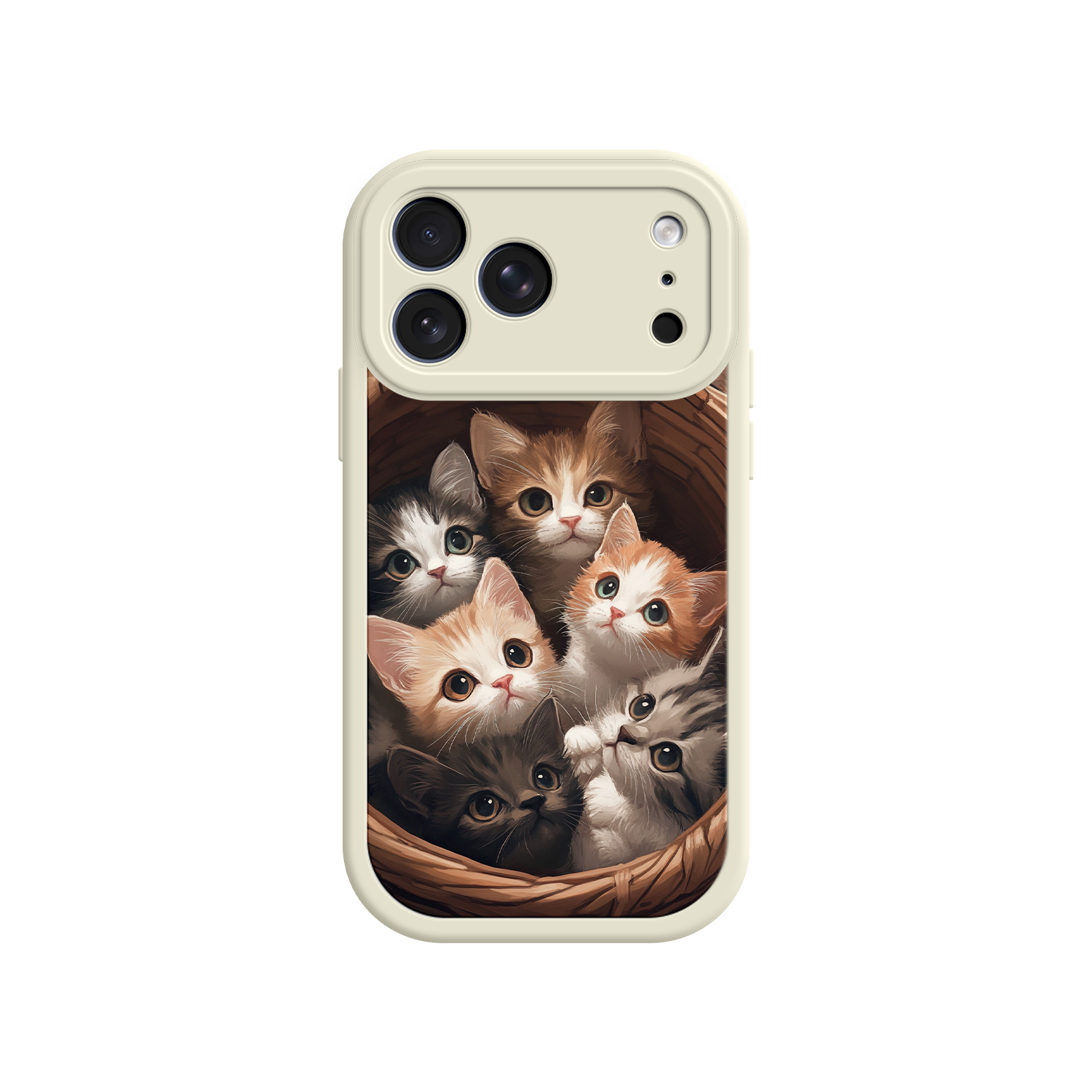 Kitten Basket iPhone Case – Cute Cat Design for Pet Lovers & Animal Fans