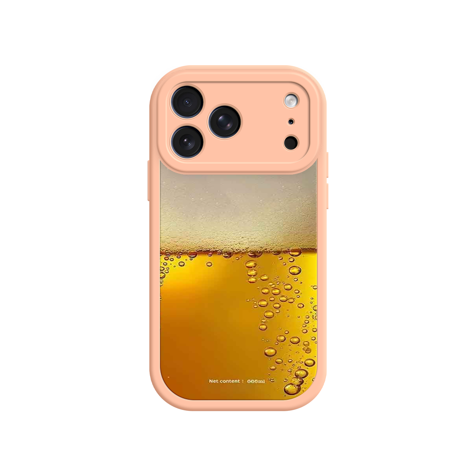Novelty beer design smartphone cover
