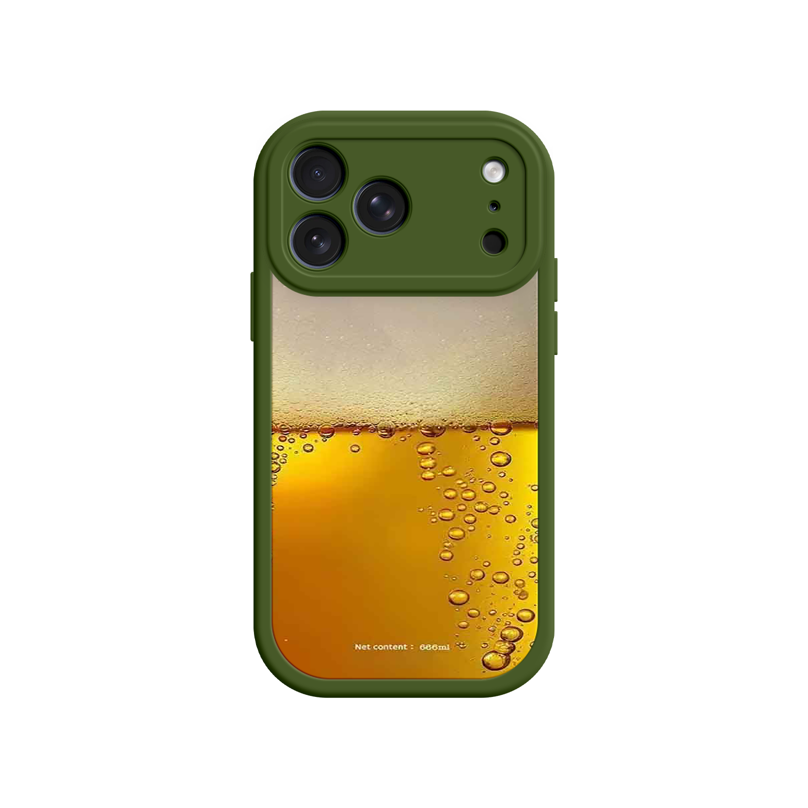 Beer-themed phone case for iPhone and Android