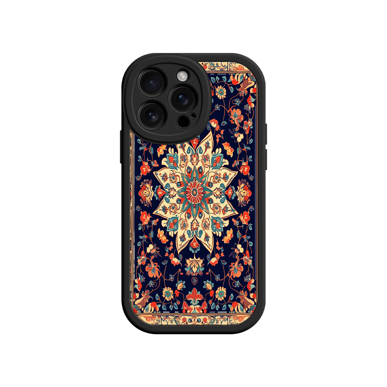 Mandala iPhone 17 Case – Ornate Pattern, Bohemian Style, Artistic Floral Design