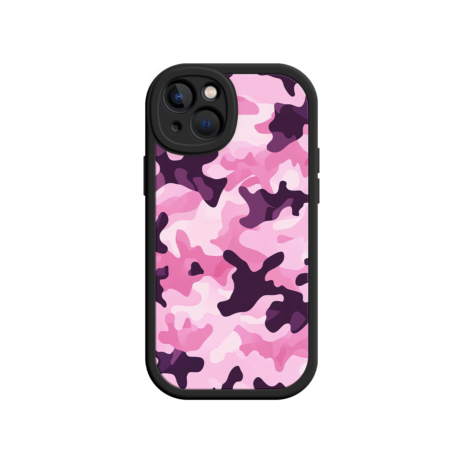 Pink Camo iPhone 17 Case – Camouflage, Feminine Style, Protective Phone Cover