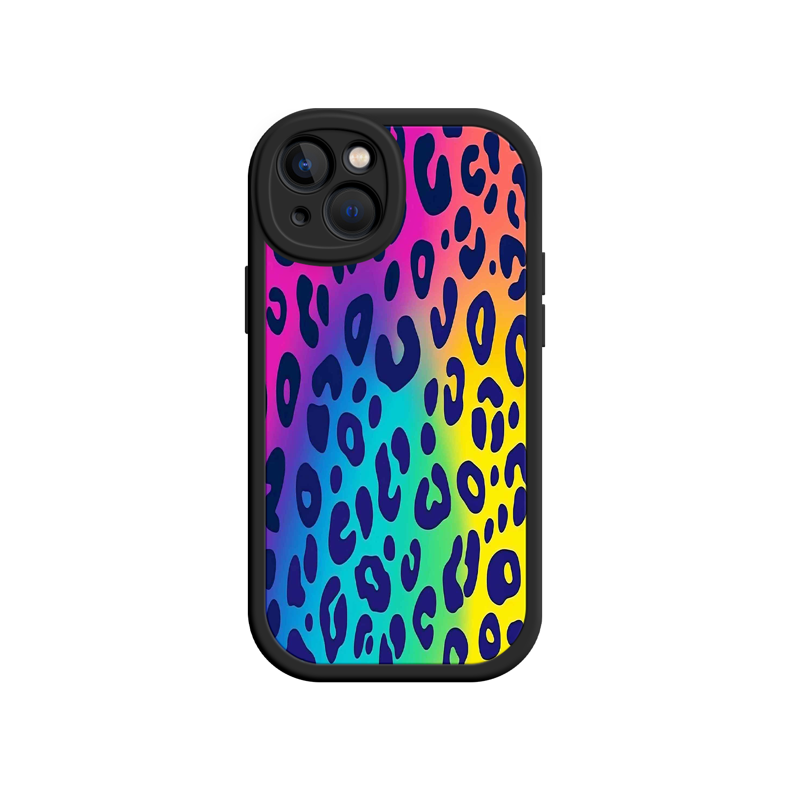Rainbow Leopard Print iPhone 17 Case – Vibrant Gradient Leopard Pattern, Colorful Animal Print Design, Trendy Animal Print Phone Cover