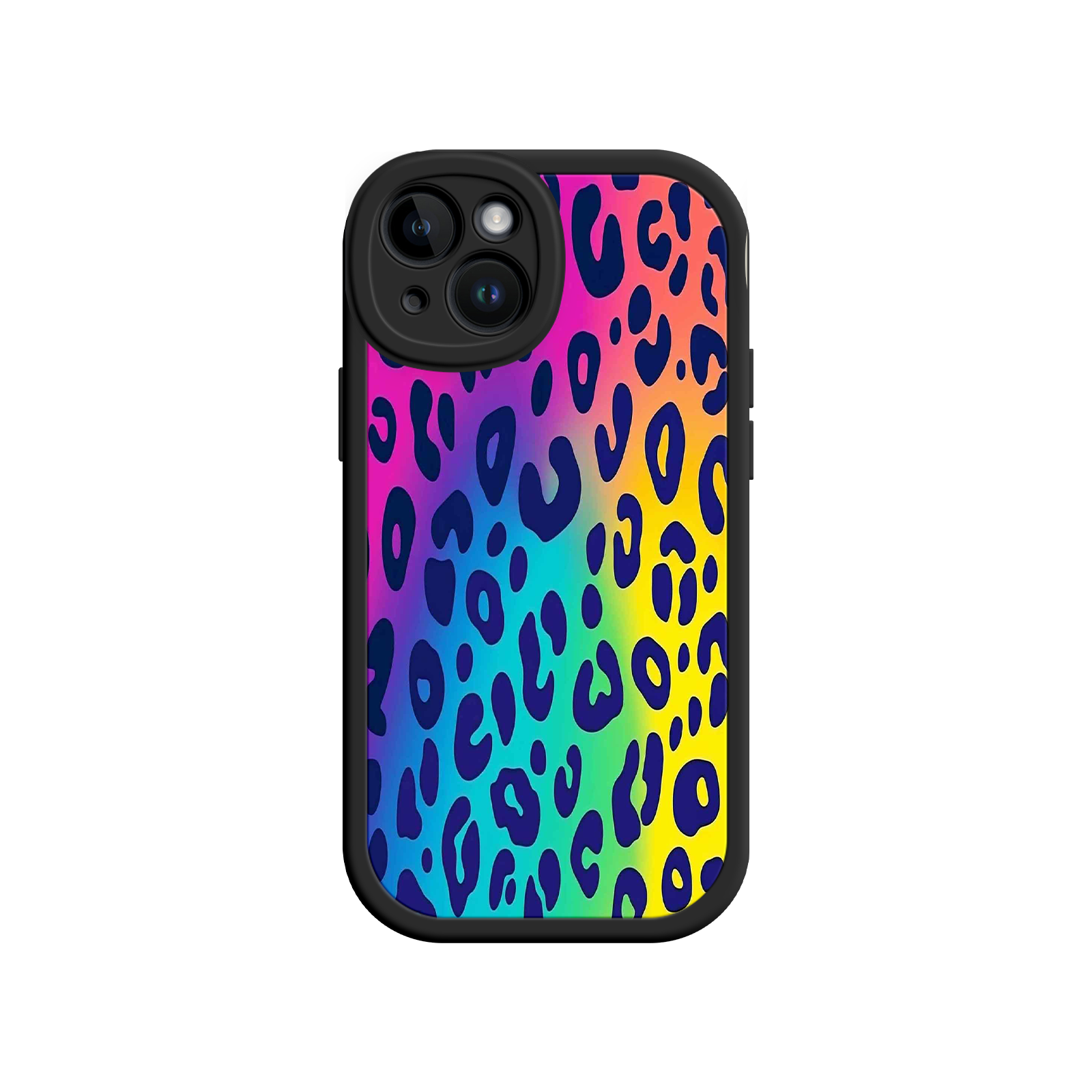 Rainbow Leopard Print iPhone 17 Case – Vibrant Gradient Leopard Pattern, Colorful Animal Print Design, Trendy Animal Print Phone Cover