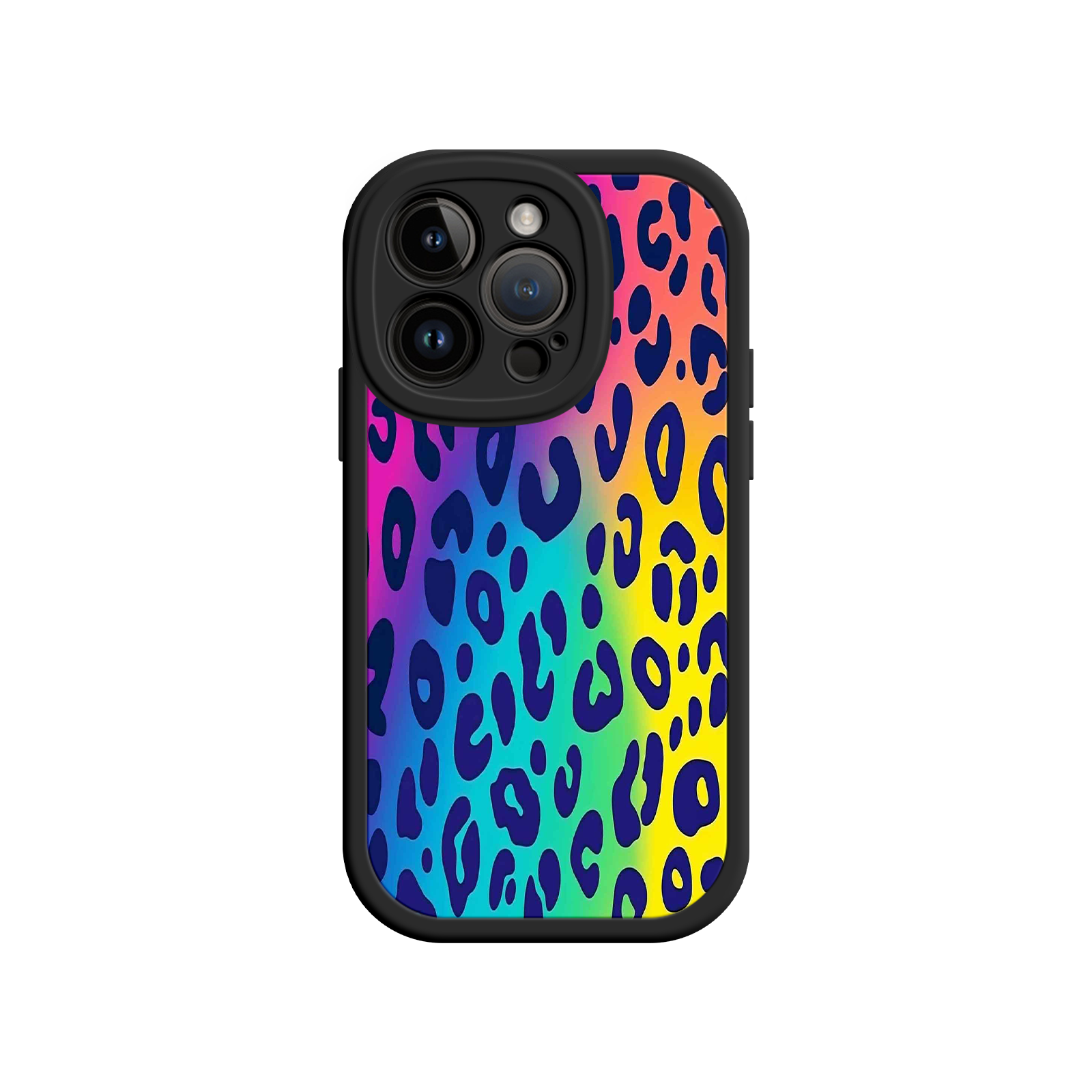 Rainbow Leopard Print iPhone 17 Case – Vibrant Gradient Leopard Pattern, Colorful Animal Print Design, Trendy Animal Print Phone Cover