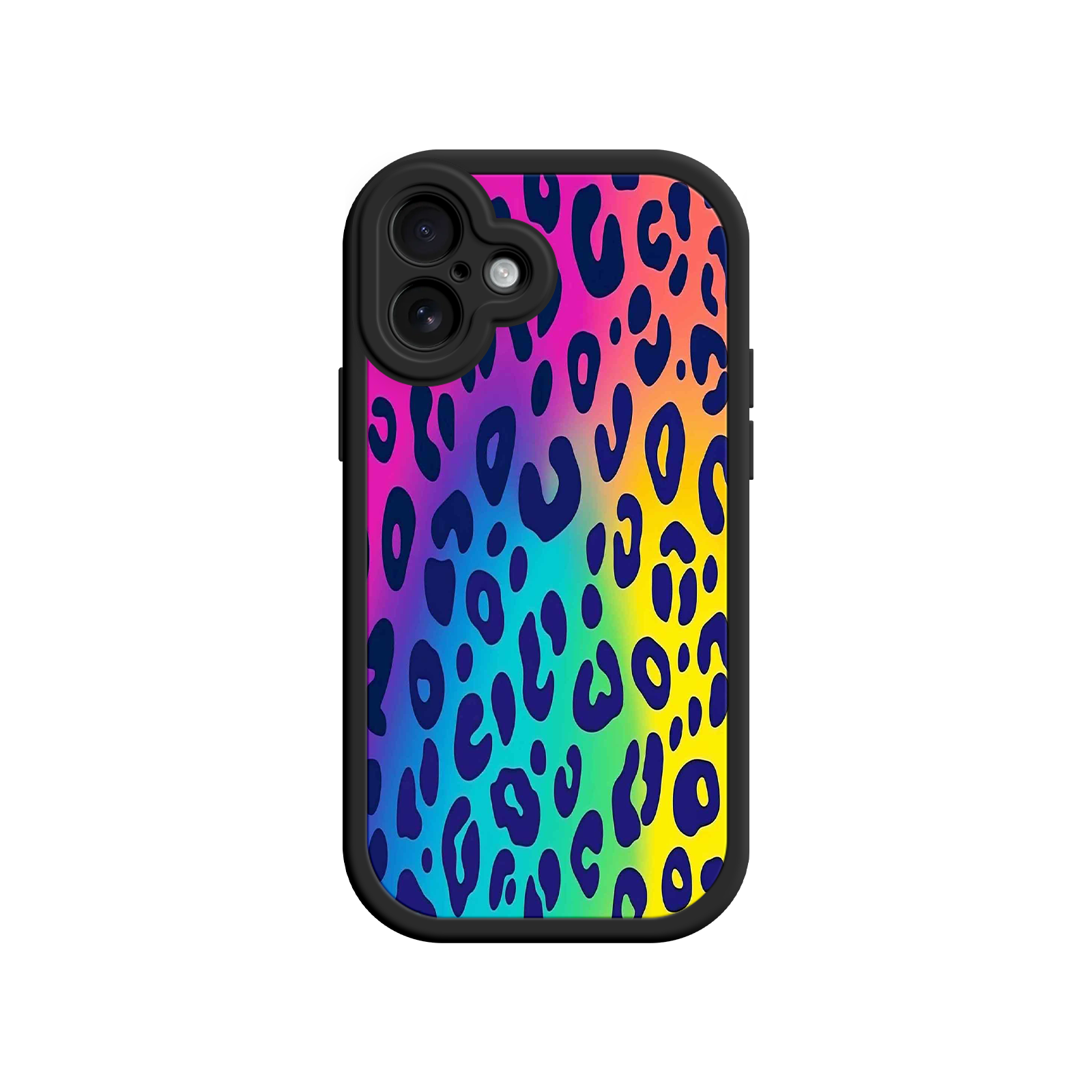 Rainbow Leopard Print iPhone 17 Case – Vibrant Gradient Leopard Pattern, Colorful Animal Print Design, Trendy Animal Print Phone Cover