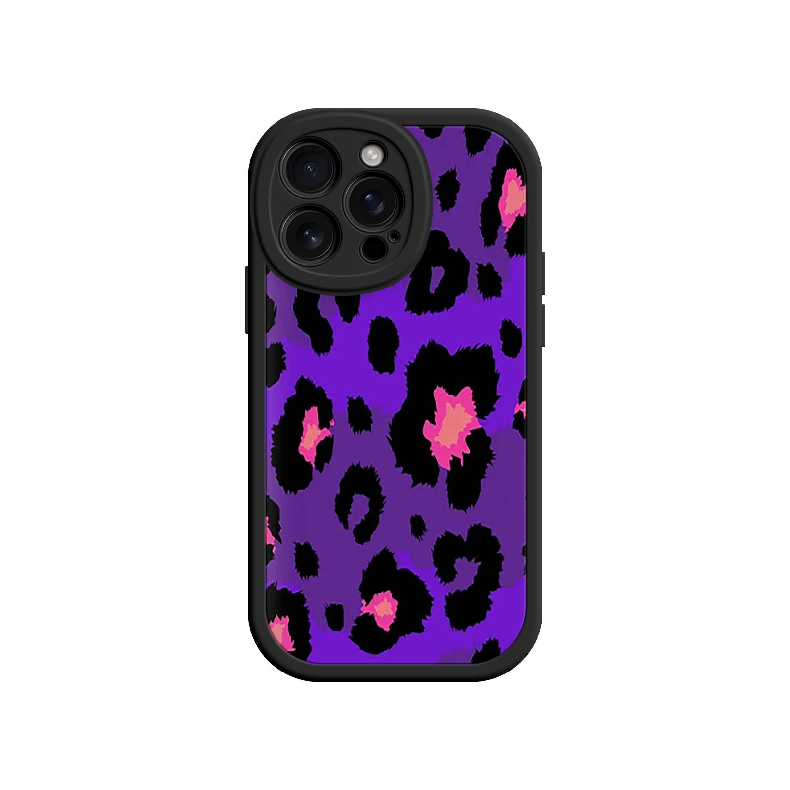 Purple Leopard Print iPhone 17 Case – Trendy Animal Print, Protective Fashion Cover, Bold & Stylish Design