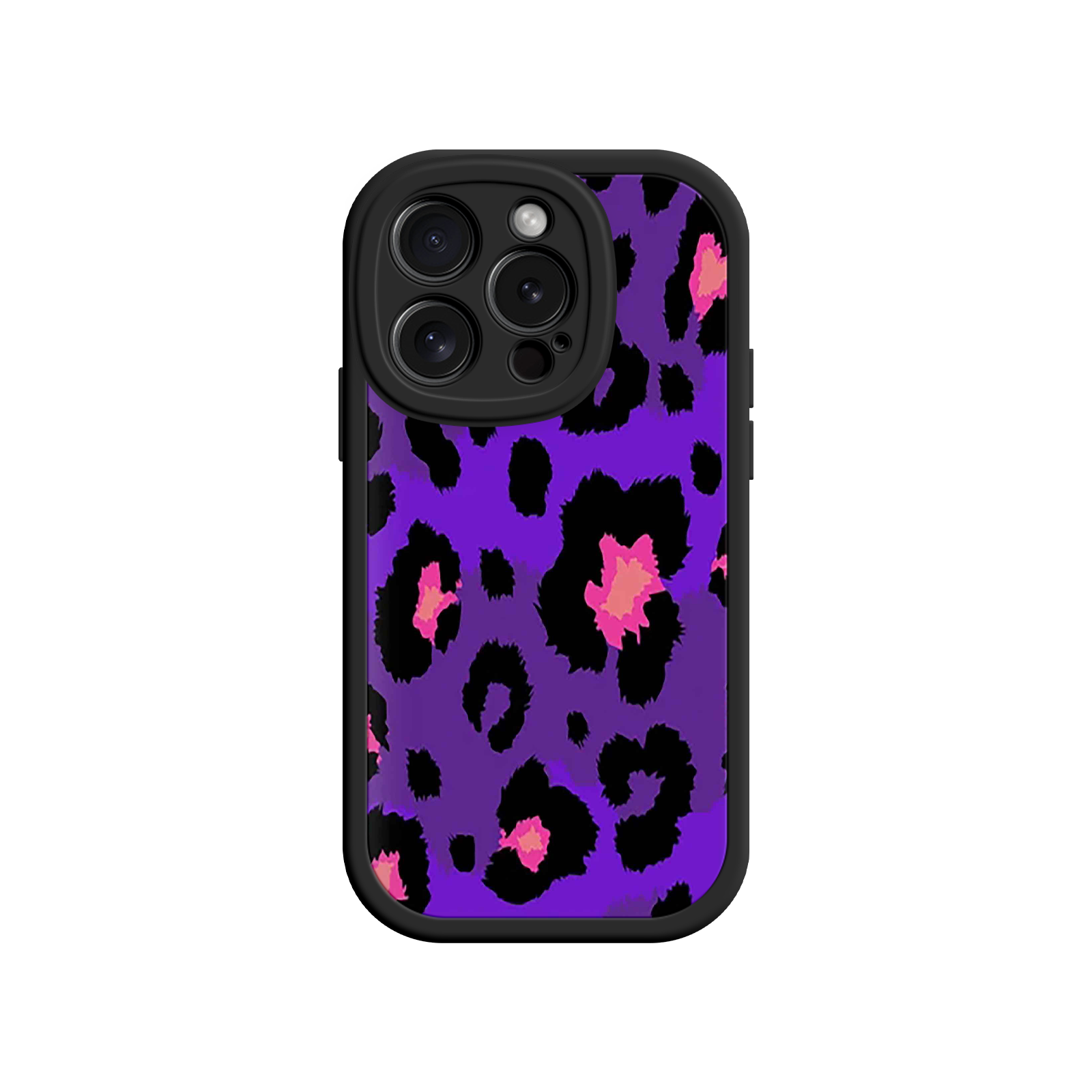 Purple Leopard Print iPhone 17 Case – Trendy Animal Print, Protective Fashion Cover, Bold & Stylish Design