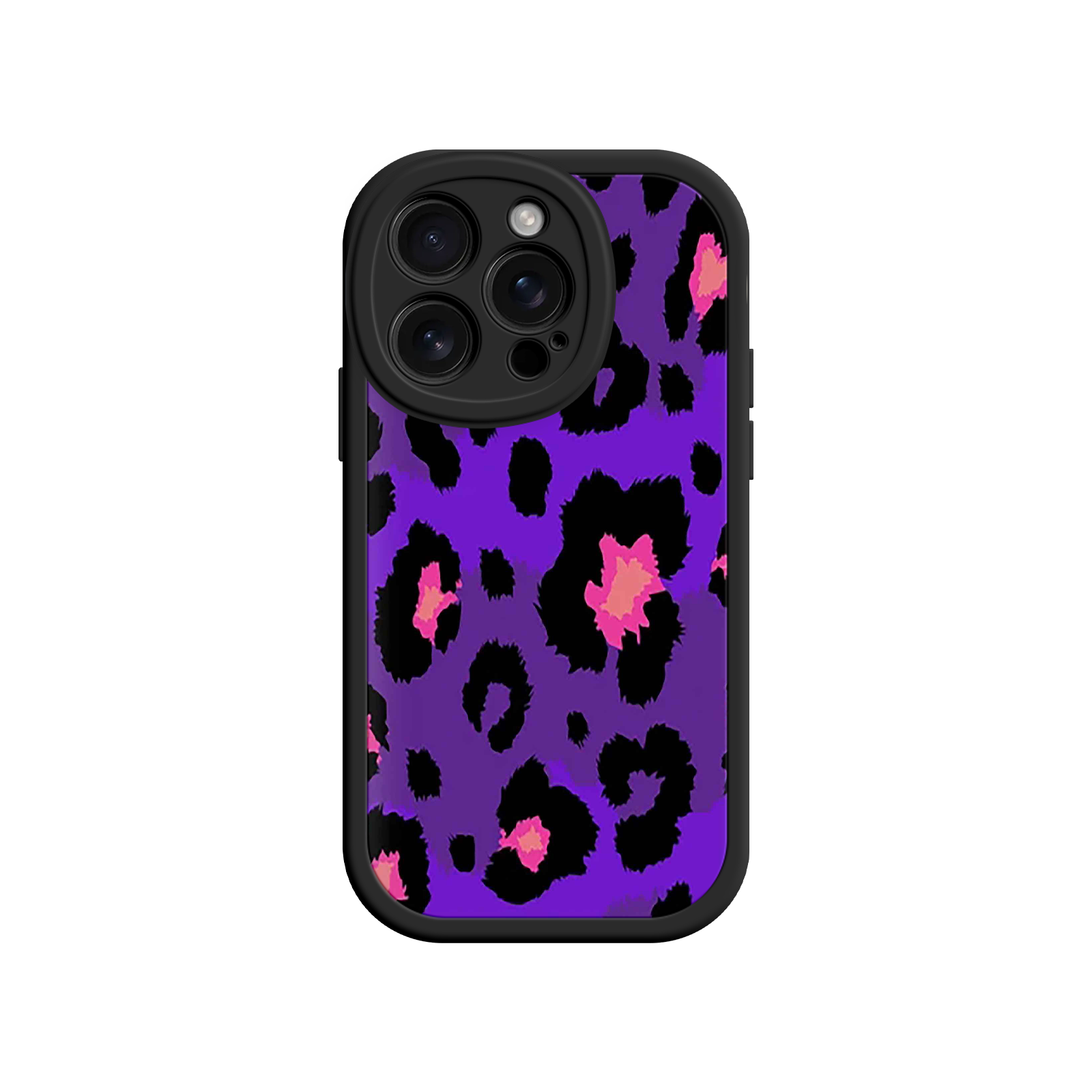 Purple Leopard Print iPhone 17 Case – Trendy Animal Print, Protective Fashion Cover, Bold & Stylish Design