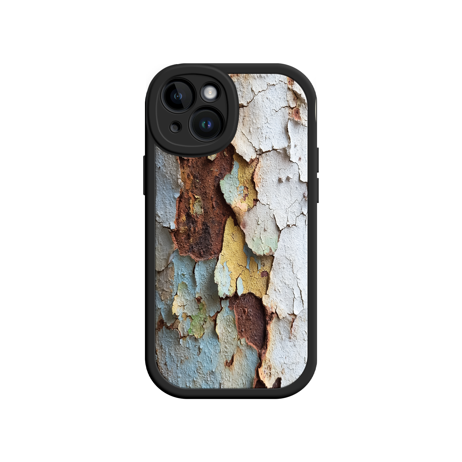 Rustic Patina Phone Case – Vintage Peeling Paint Design for iPhone 17
