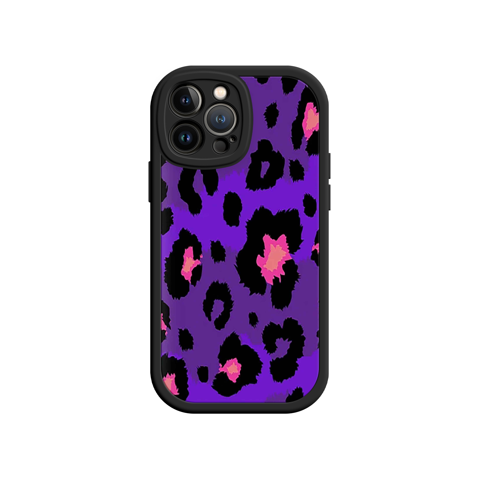 Purple Leopard Print iPhone 17 Case – Trendy Animal Print, Protective Fashion Cover, Bold & Stylish Design
