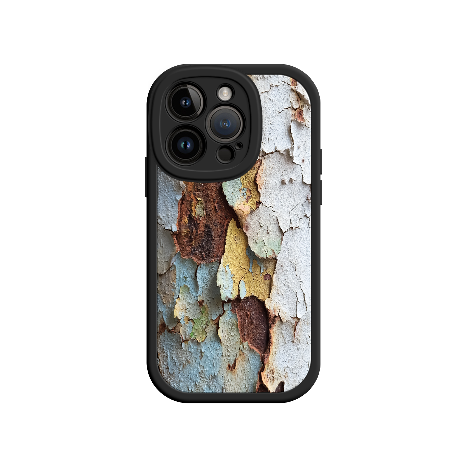 Rustic Patina Phone Case – Vintage Peeling Paint Design for iPhone 17