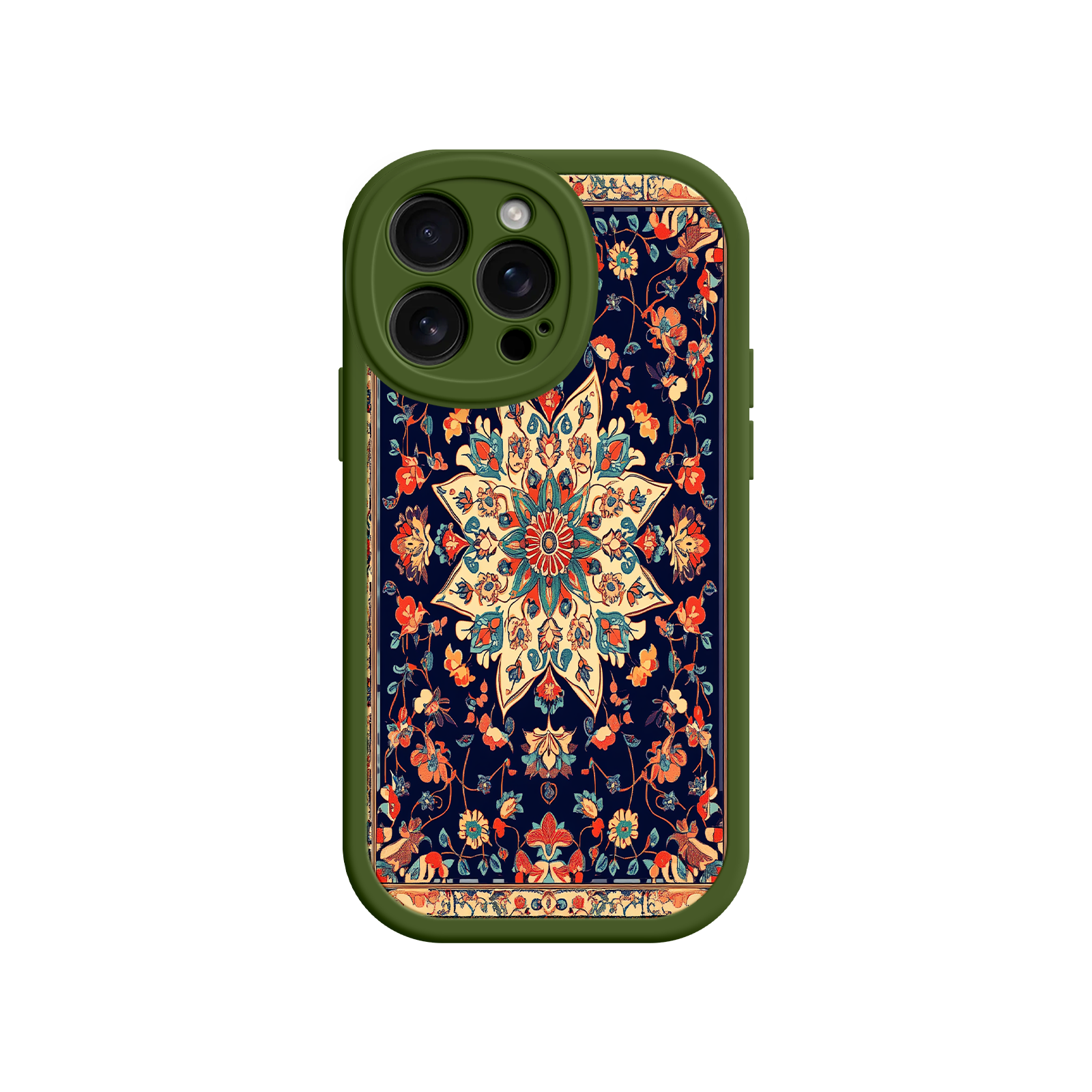 Mandala iPhone 17 Case – Ornate Pattern, Bohemian Style, Artistic Floral Design