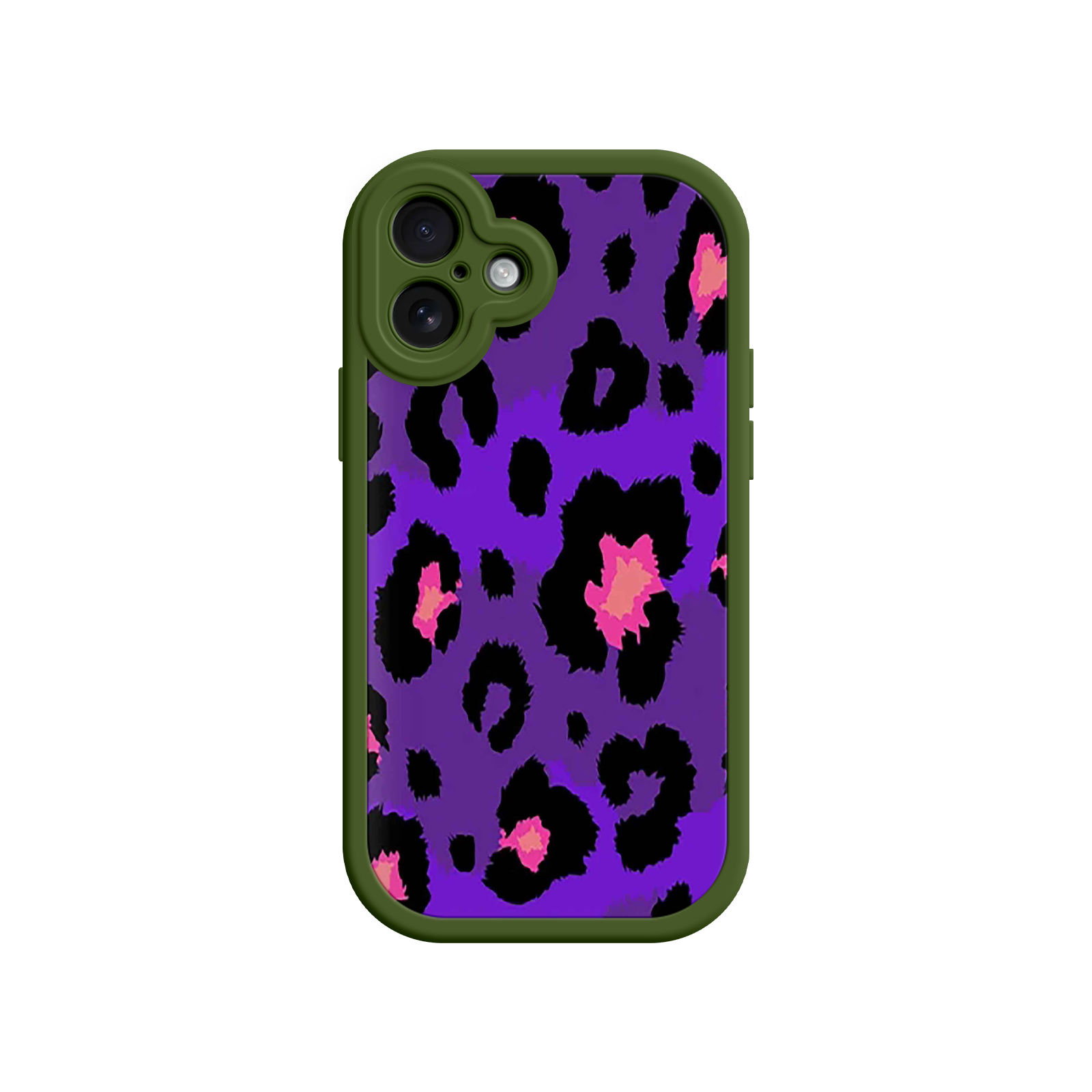 Purple Leopard Print iPhone 17 Case – Trendy Animal Print, Protective Fashion Cover, Bold & Stylish Design