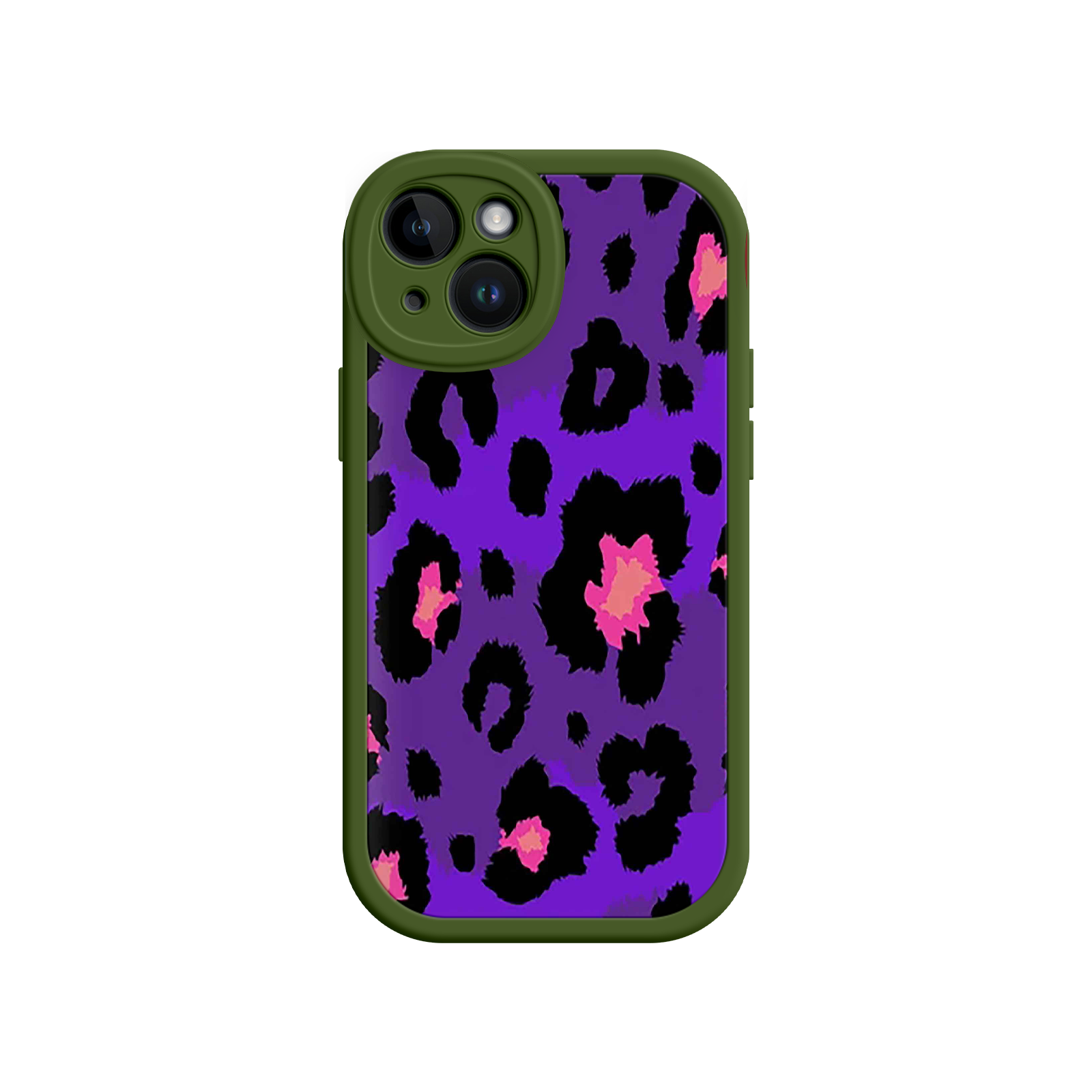 Purple Leopard Print iPhone 17 Case – Trendy Animal Print, Protective Fashion Cover, Bold & Stylish Design
