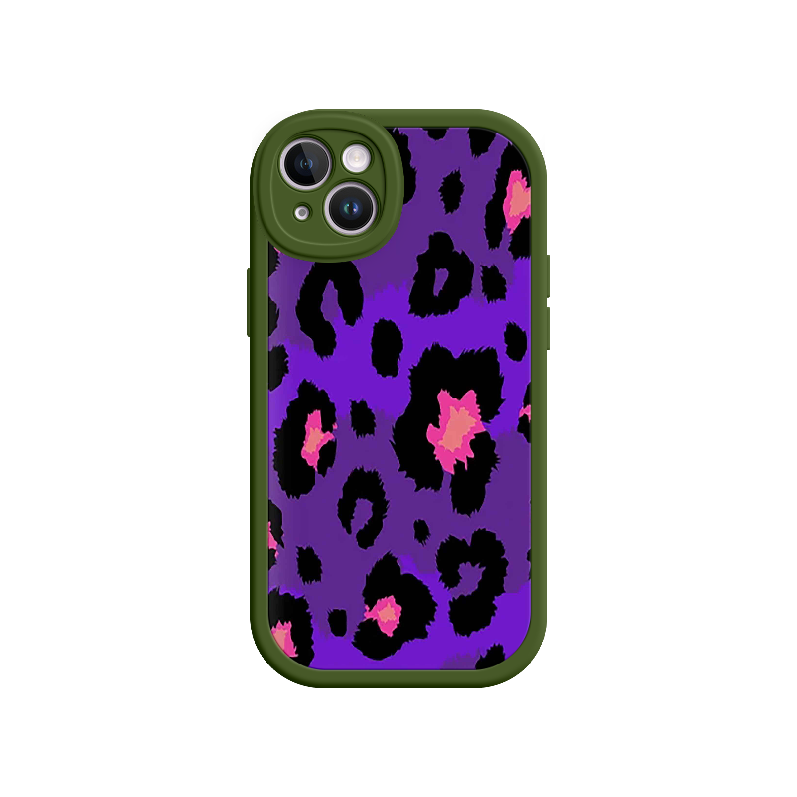 Purple Leopard Print iPhone 17 Case – Trendy Animal Print, Protective Fashion Cover, Bold & Stylish Design