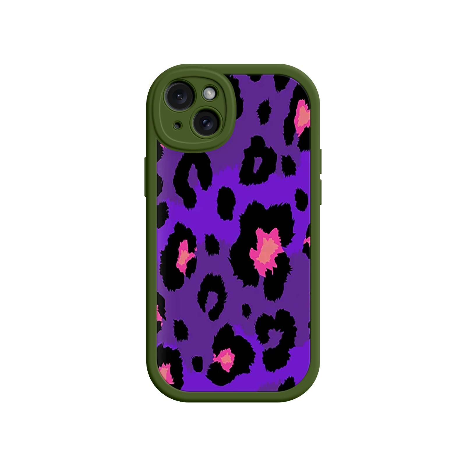 Purple Leopard Print iPhone 17 Case – Trendy Animal Print, Protective Fashion Cover, Bold & Stylish Design