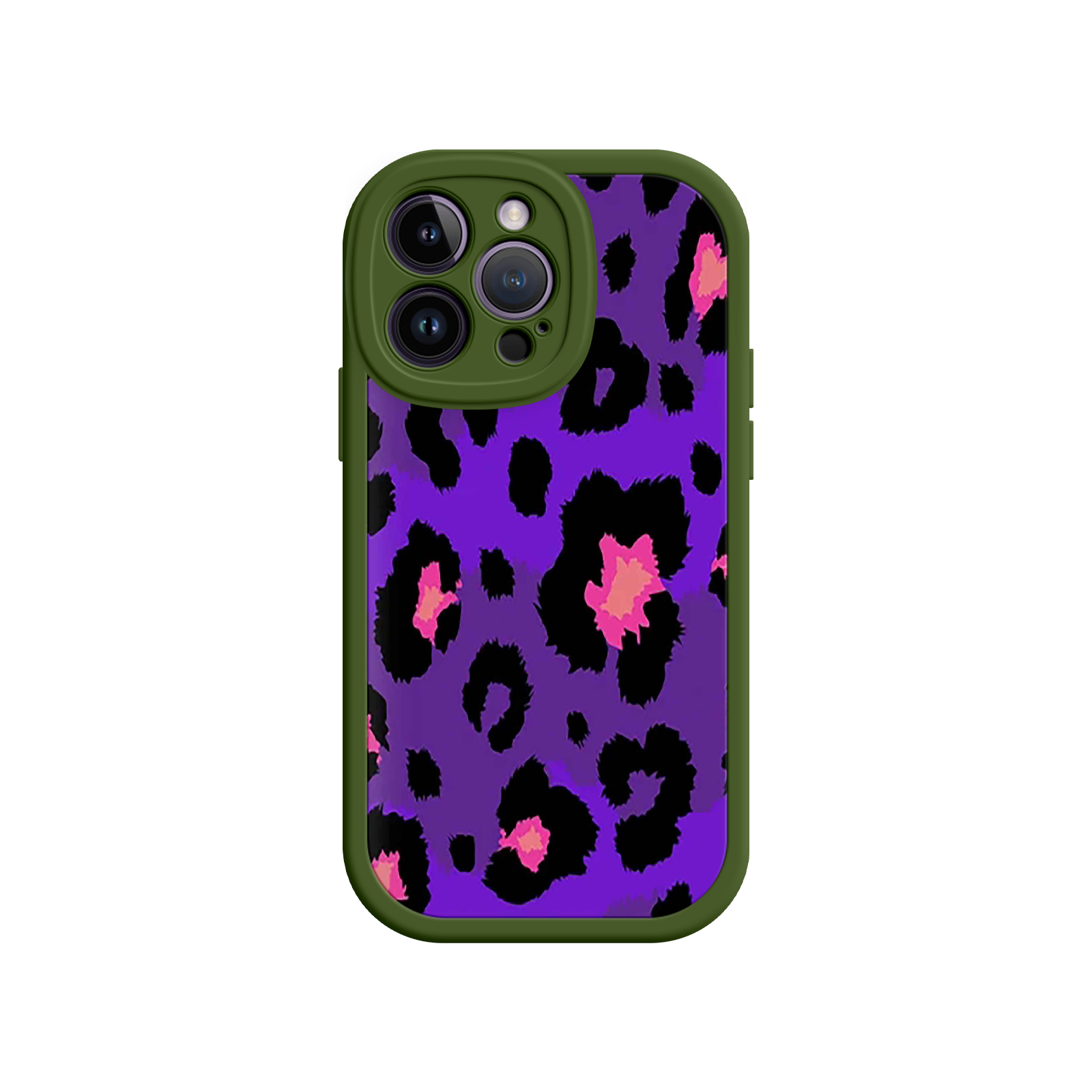 Purple Leopard Print iPhone 17 Case – Trendy Animal Print, Protective Fashion Cover, Bold & Stylish Design