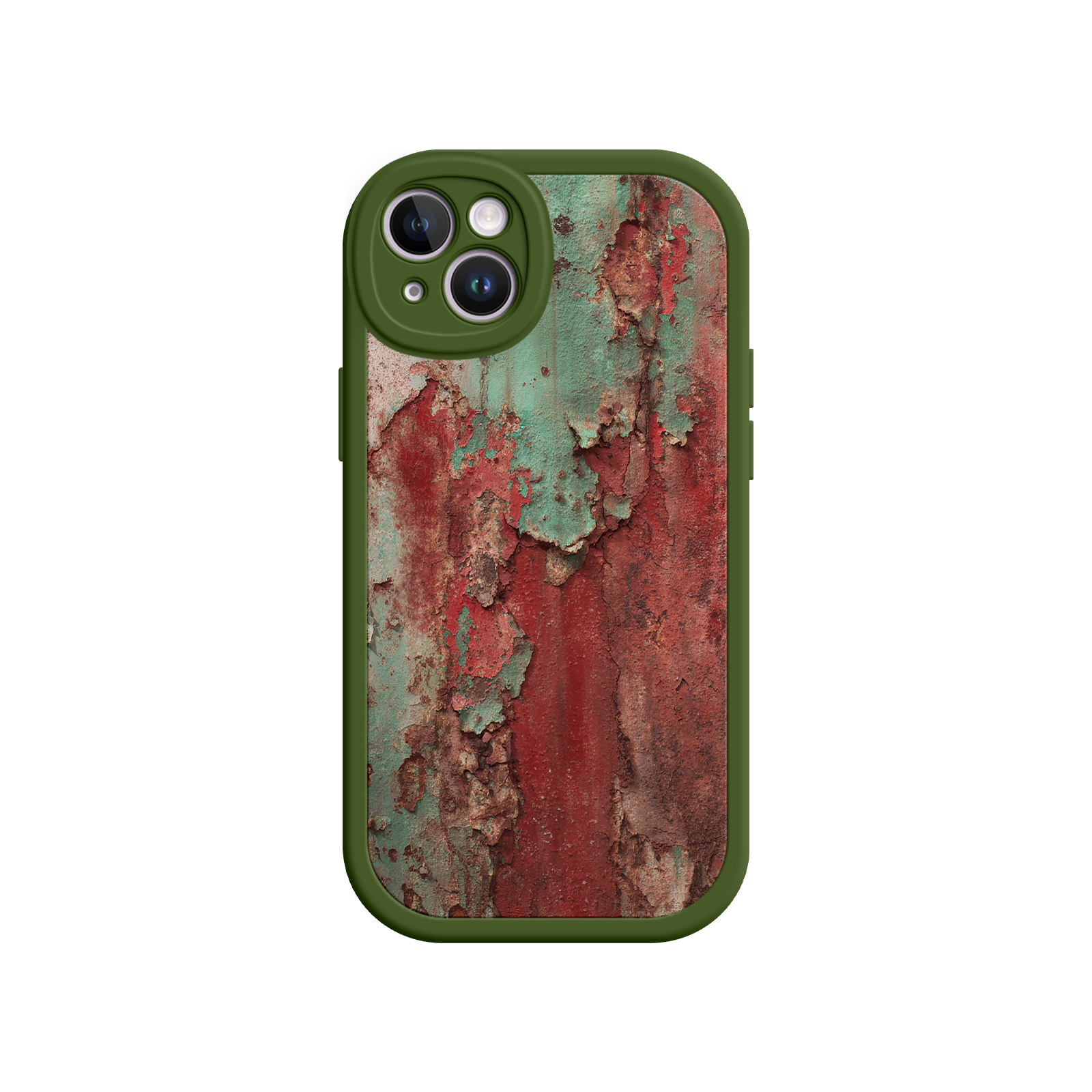 Rustic Metal Texture Phone Case – Vintage Industrial Style for iPhone 17