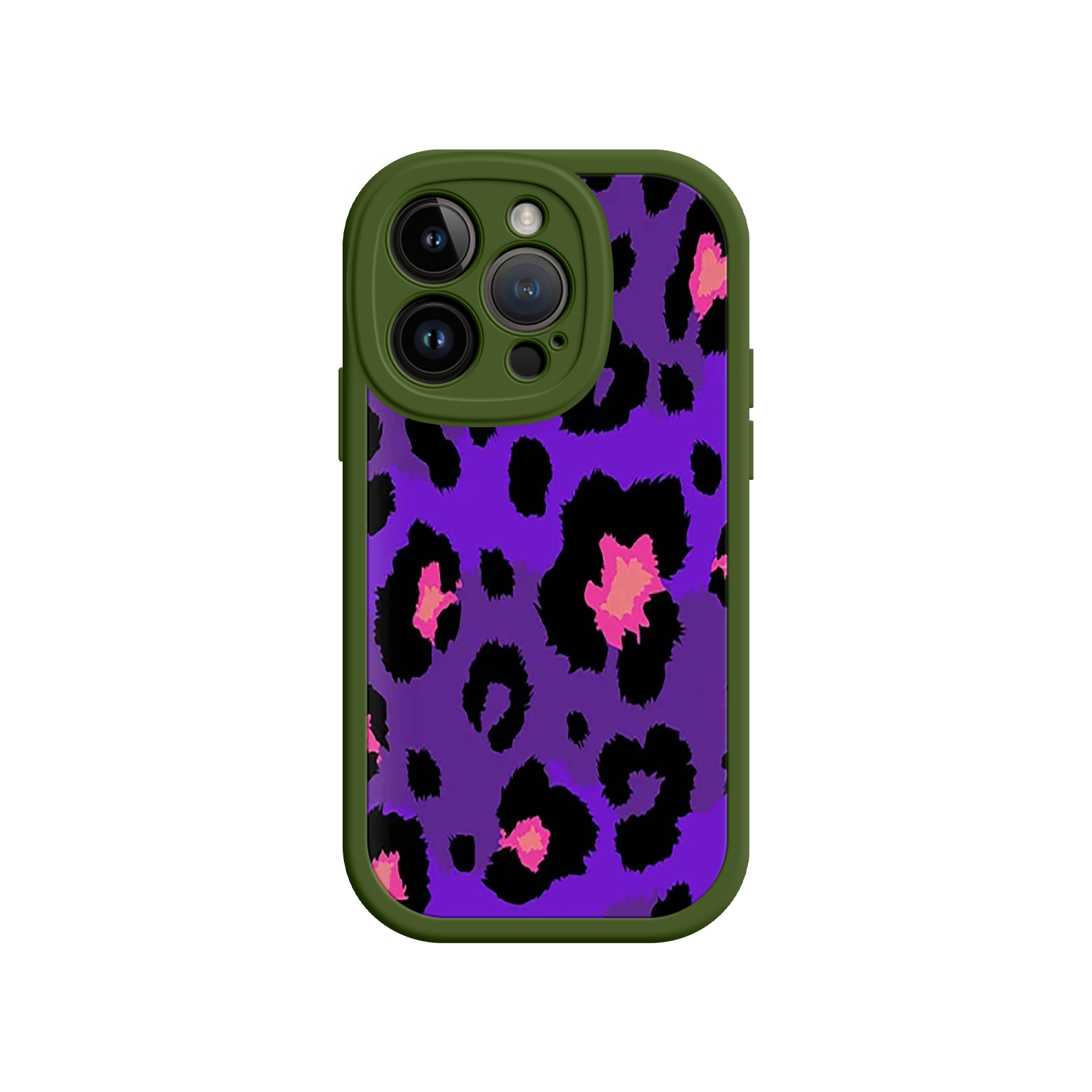 Purple Leopard Print iPhone 17 Case – Trendy Animal Print, Protective Fashion Cover, Bold & Stylish Design