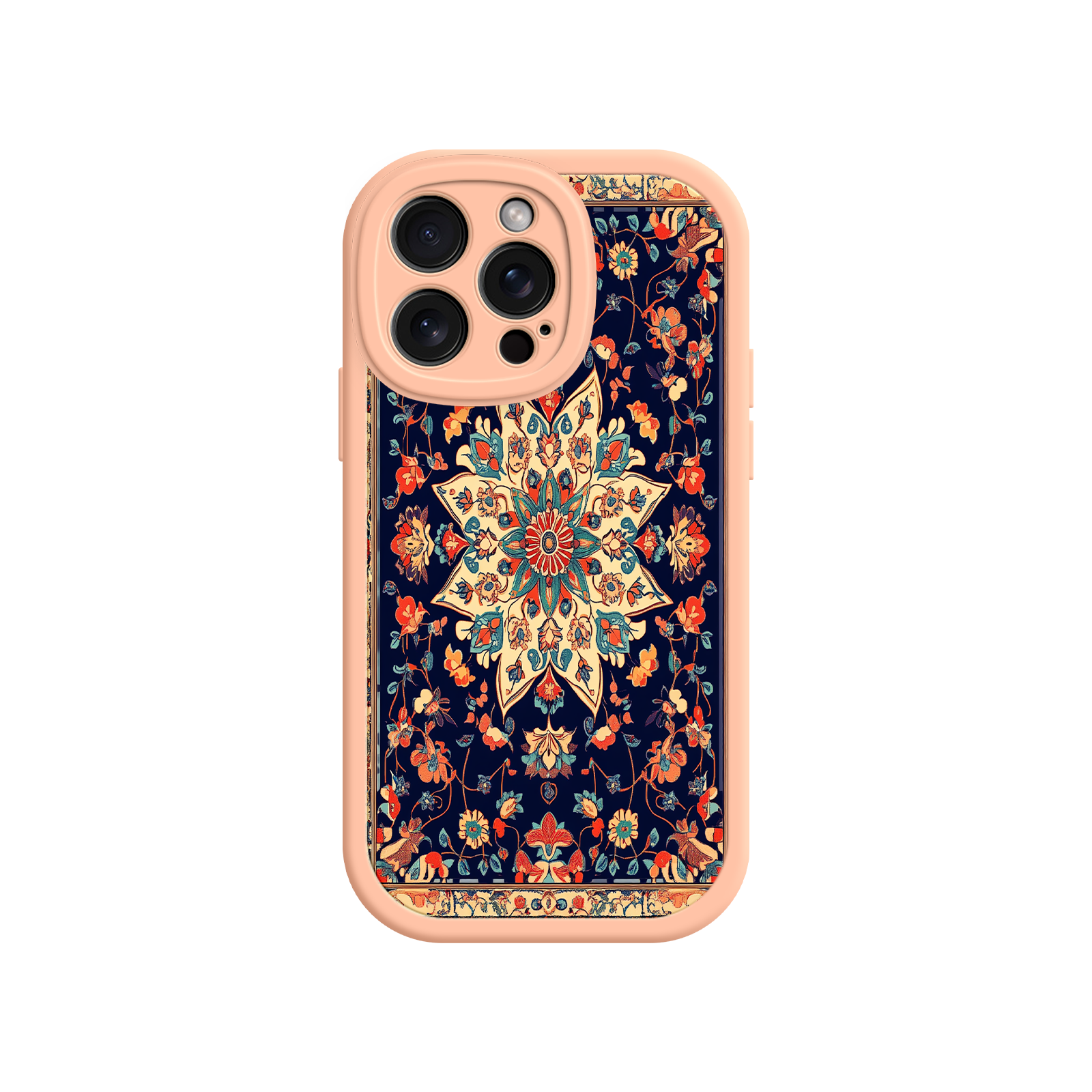 Mandala iPhone 17 Case – Ornate Pattern, Bohemian Style, Artistic Floral Design