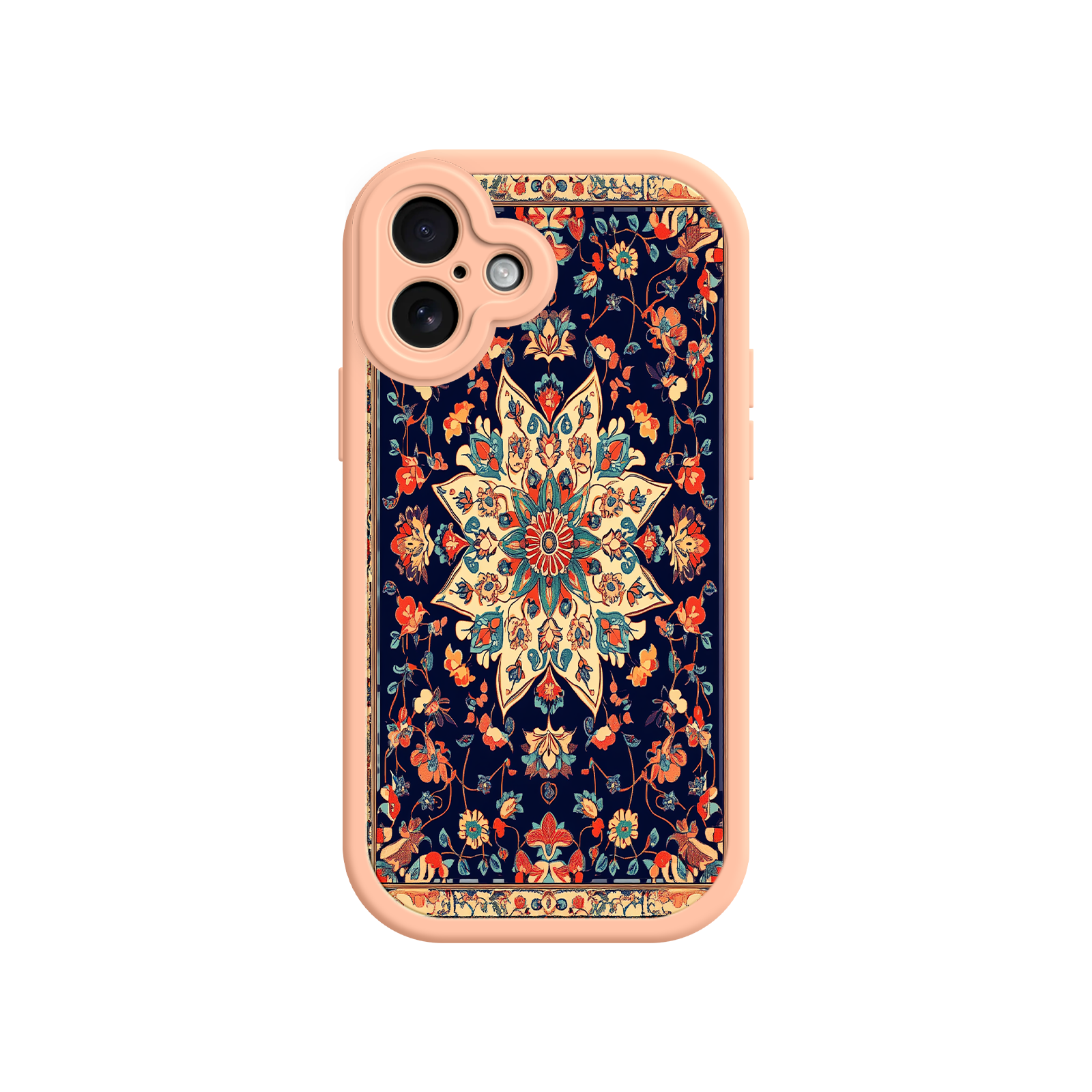 Mandala iPhone 17 Case – Ornate Pattern, Bohemian Style, Artistic Floral Design