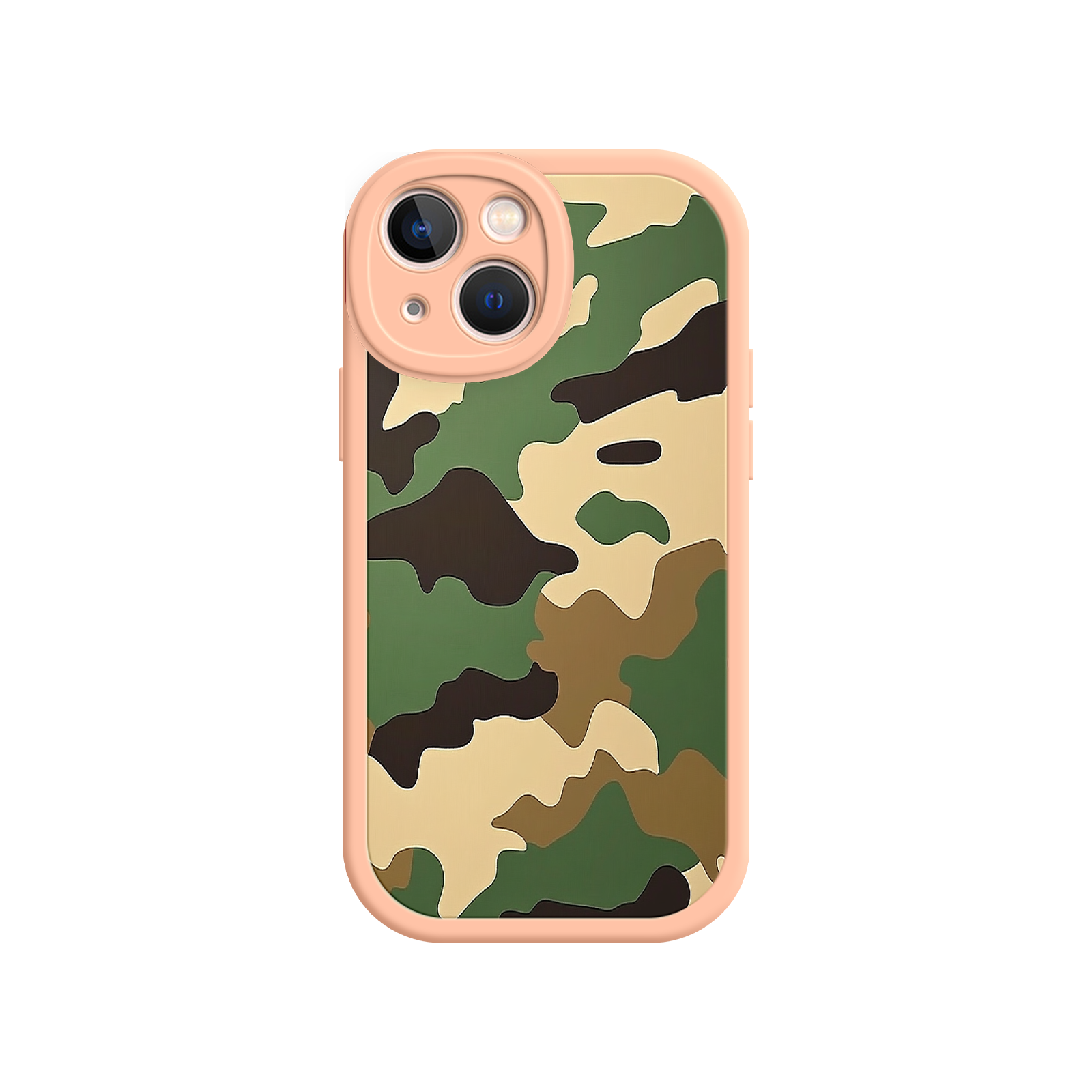 Military Camo iPhone 17 Case – Woodland Camouflage, Tactical Design, Rugged Phone Cover