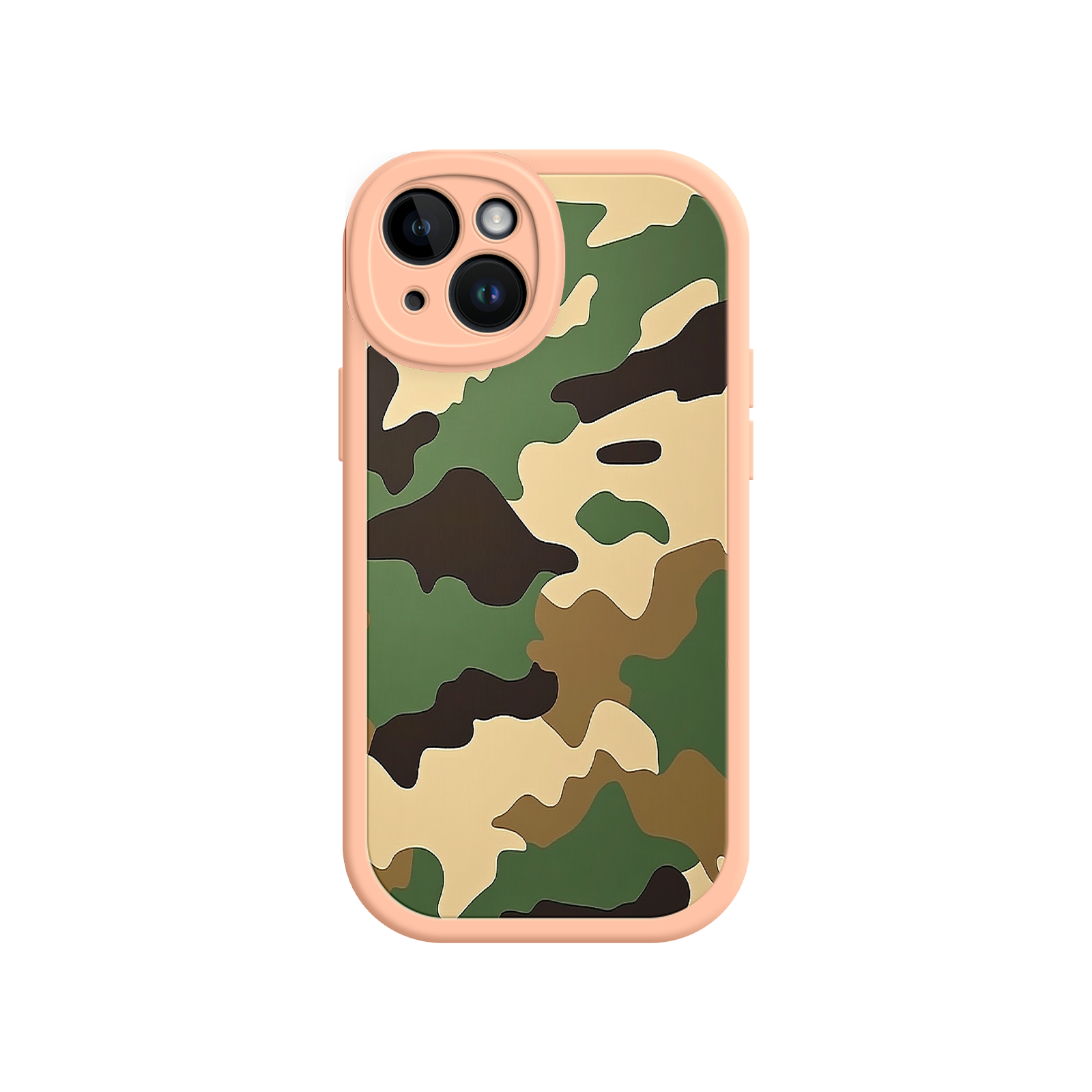 Military Camo iPhone 17 Case – Woodland Camouflage, Tactical Design, Rugged Phone Cover