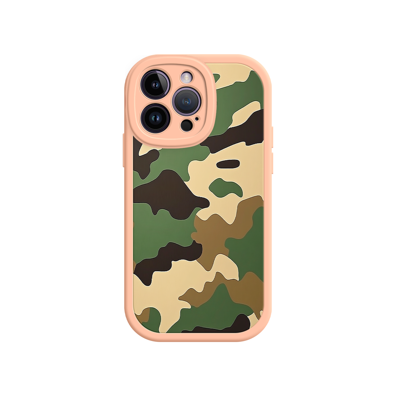 Military Camo iPhone 17 Case – Woodland Camouflage, Tactical Design, Rugged Phone Cover
