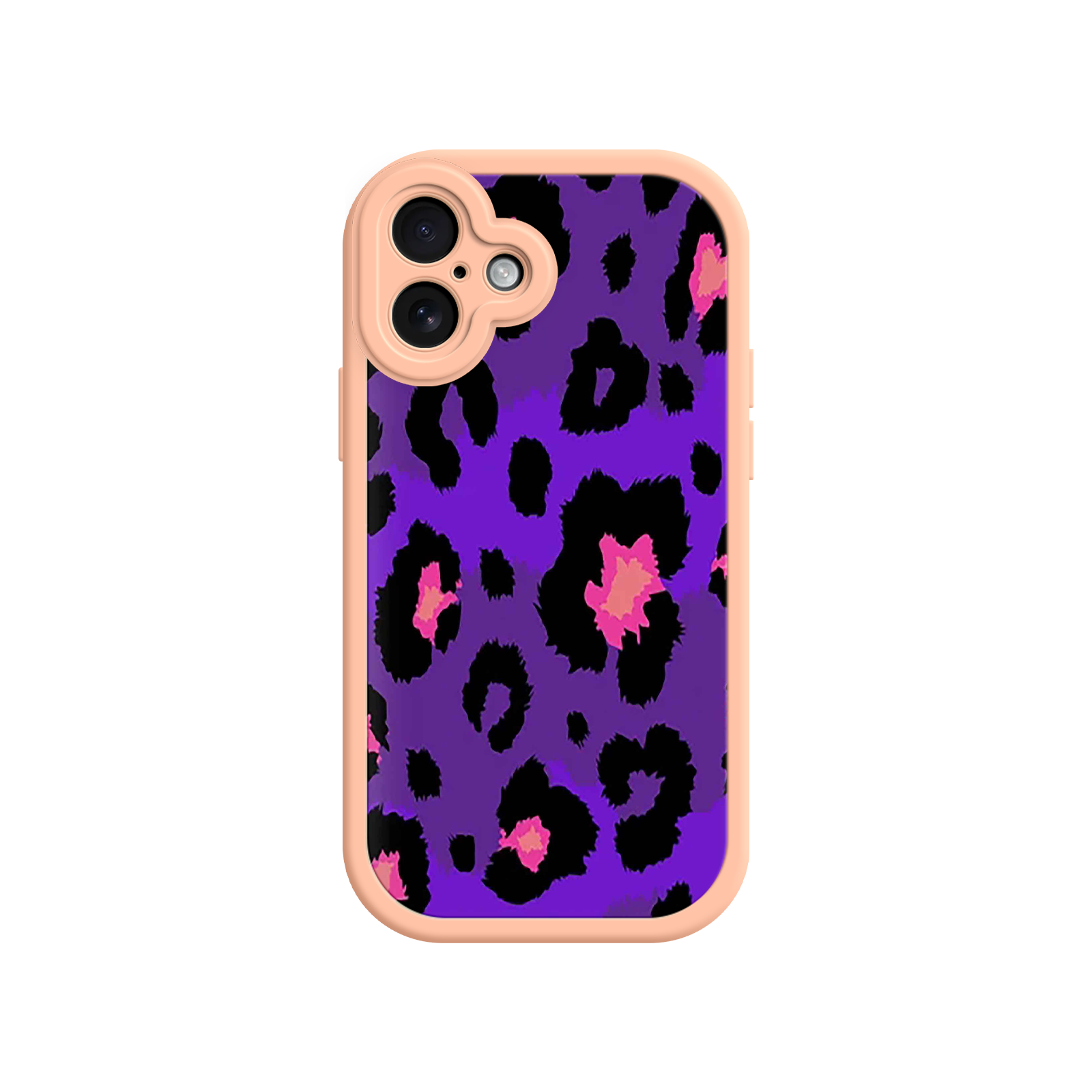 Purple Leopard Print iPhone 17 Case – Trendy Animal Print, Protective Fashion Cover, Bold & Stylish Design