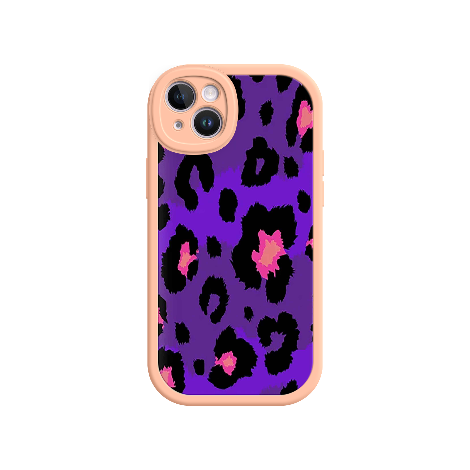 Purple Leopard Print iPhone 17 Case – Trendy Animal Print, Protective Fashion Cover, Bold & Stylish Design