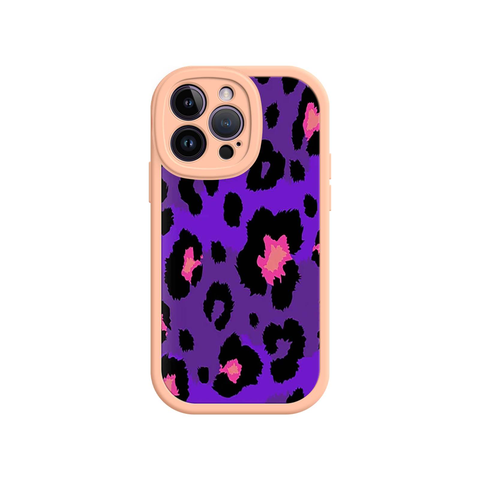 Purple Leopard Print iPhone 17 Case – Trendy Animal Print, Protective Fashion Cover, Bold & Stylish Design