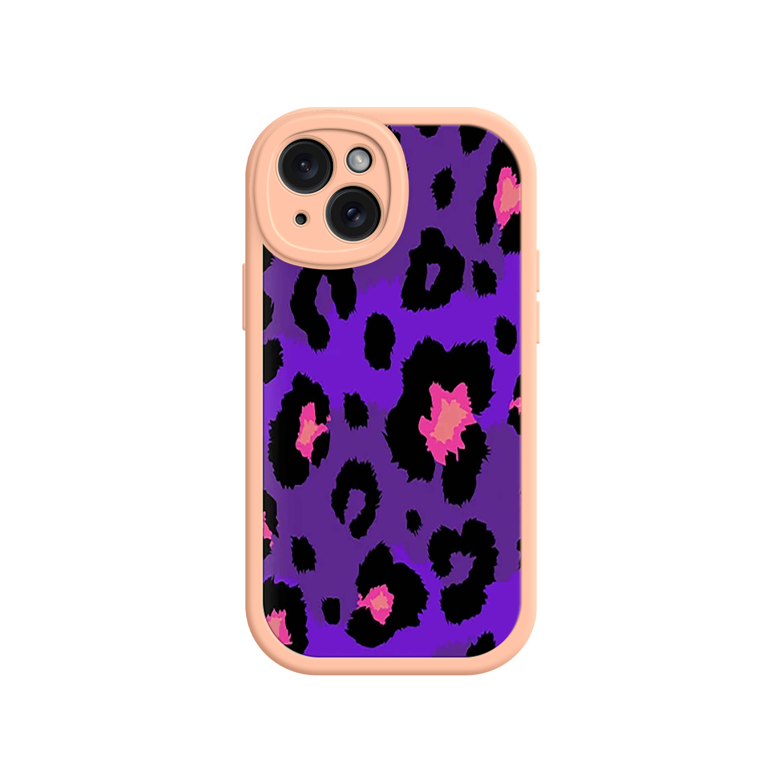Purple Leopard Print iPhone 17 Case – Trendy Animal Print, Protective Fashion Cover, Bold & Stylish Design