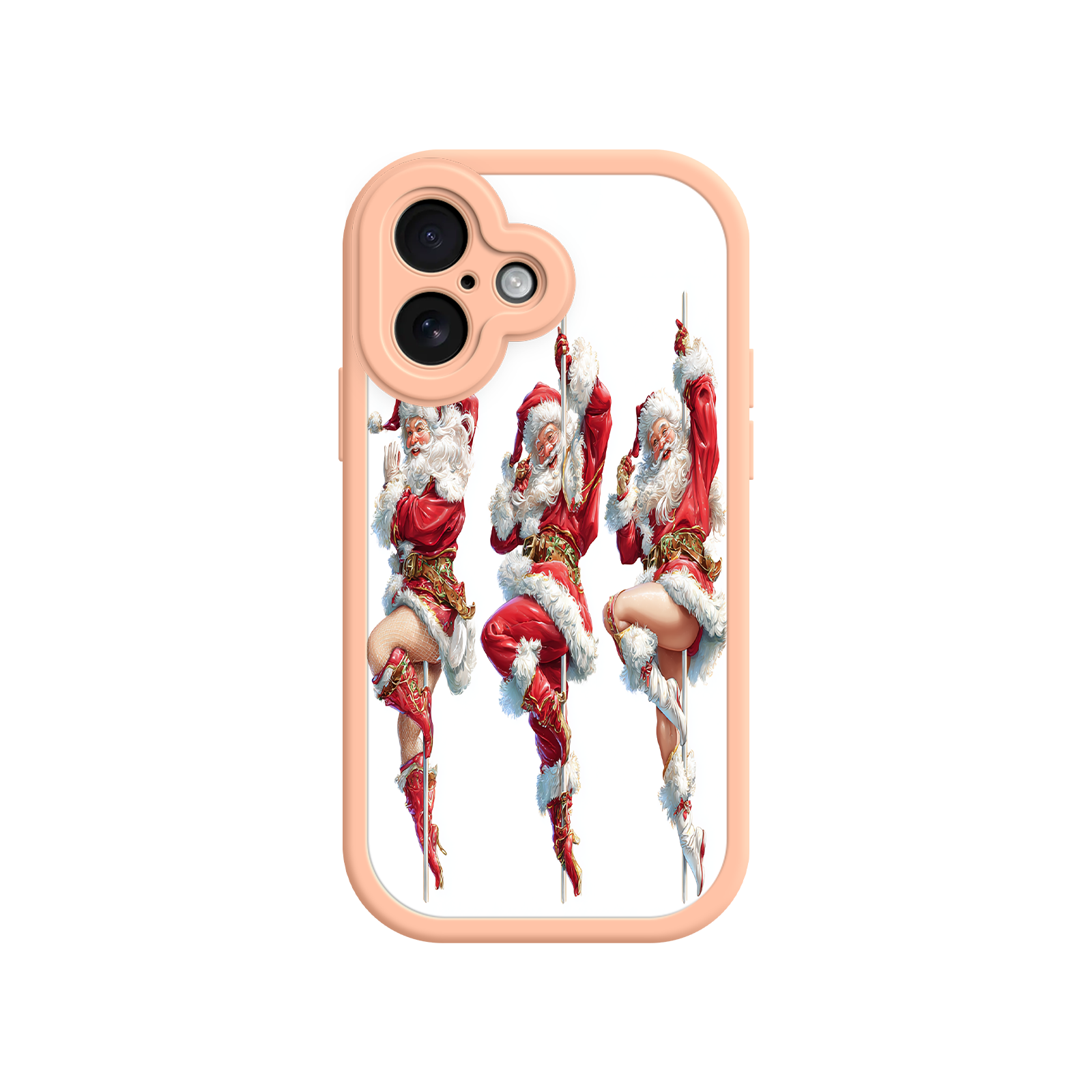 Vintage Santa phone case for Shopify product page