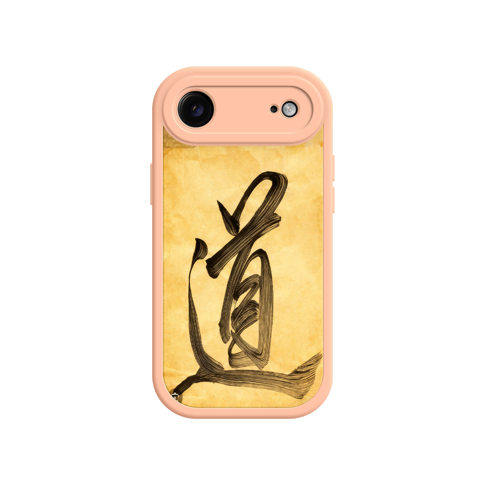 Artistic calligraphy phone case for seasonal sales