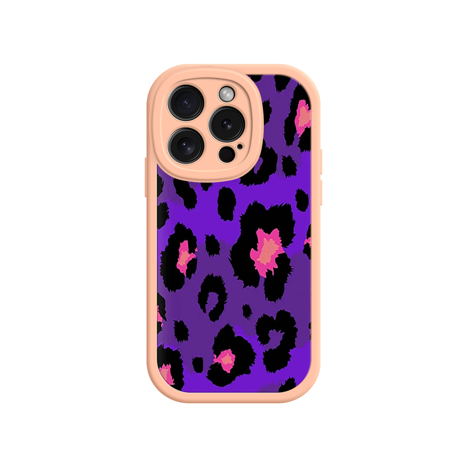 Purple Leopard Print iPhone 17 Case – Trendy Animal Print, Protective Fashion Cover, Bold & Stylish Design